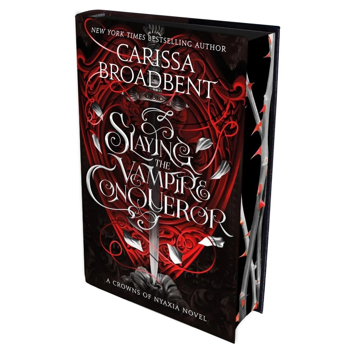 1 Slaying the Vampire Conqueror: A Crowns of Nyaxia Novel by Carissa Broadbent - Book