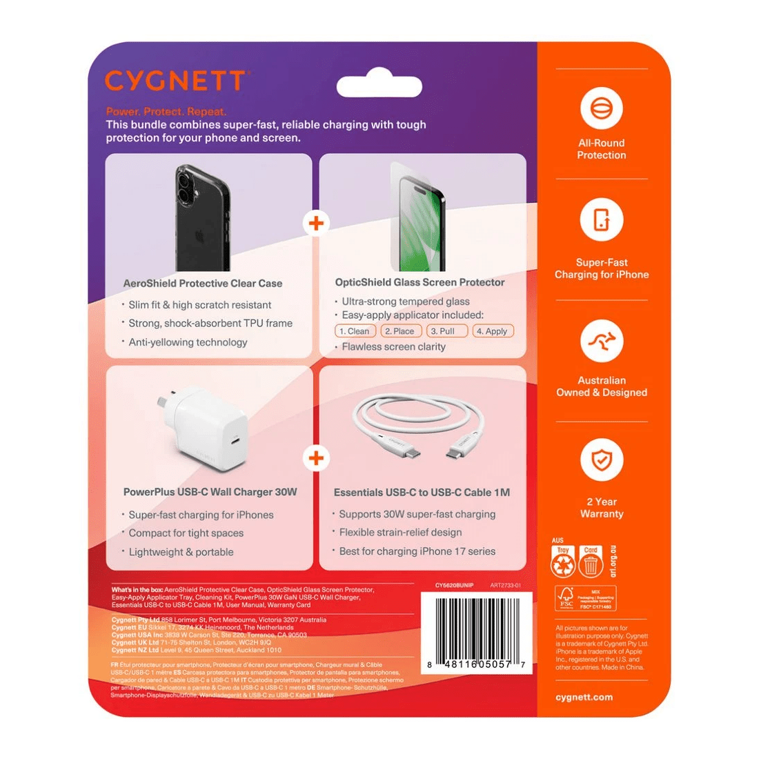 5 Cygnett Power and Protect Bundle iPhone 17, 5 of 5