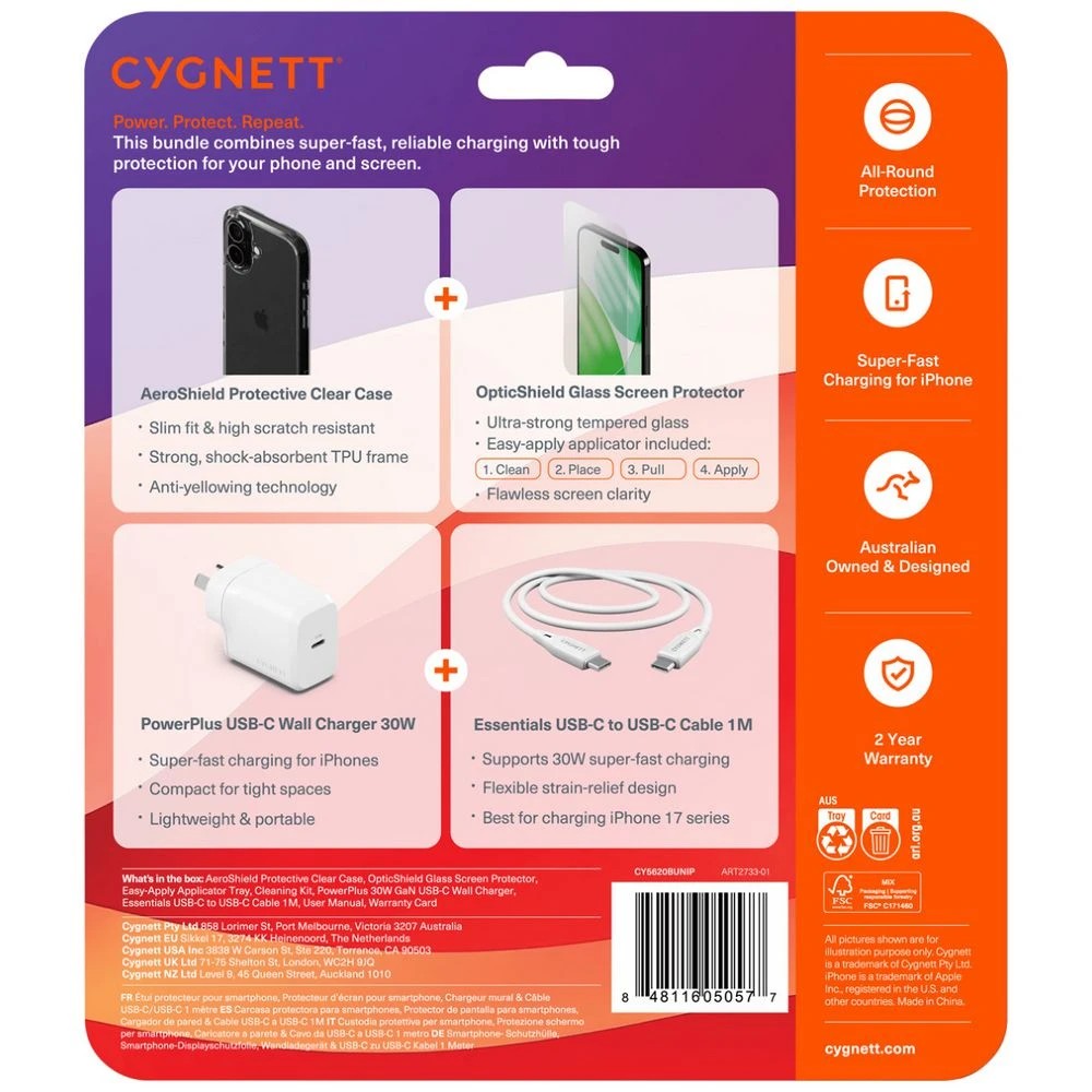 6 Cygnett Power and Protect Bundle iPhone 17, 6 of 6