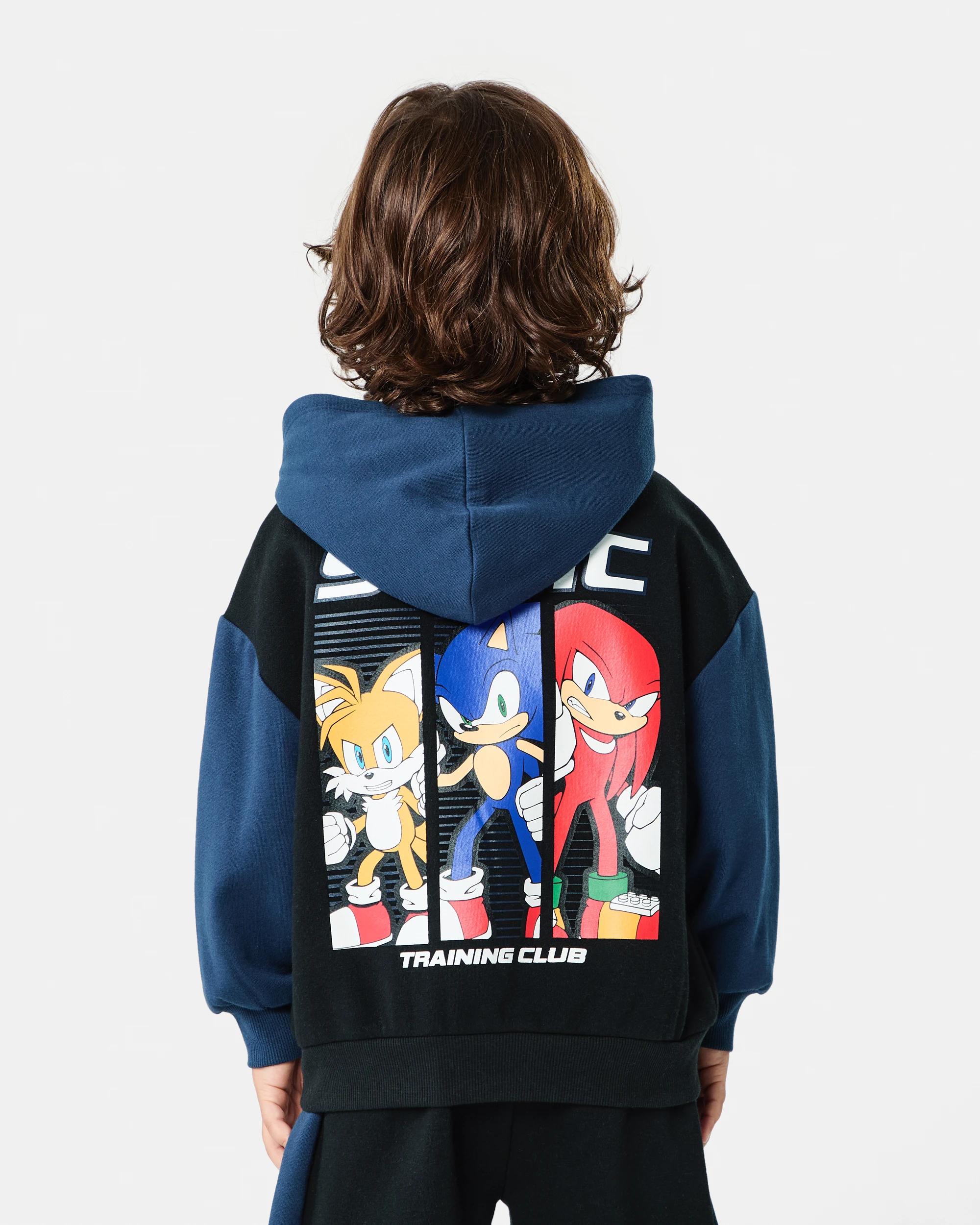 2 Sonic License Oversized Print Hoodie Sonic, 2 of 6