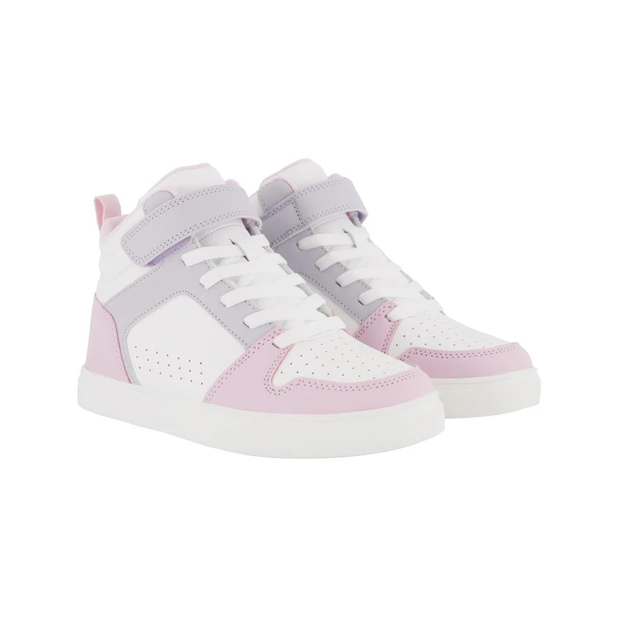 2 Senior High Top Sneakers Pink Lilac, 2 of 5