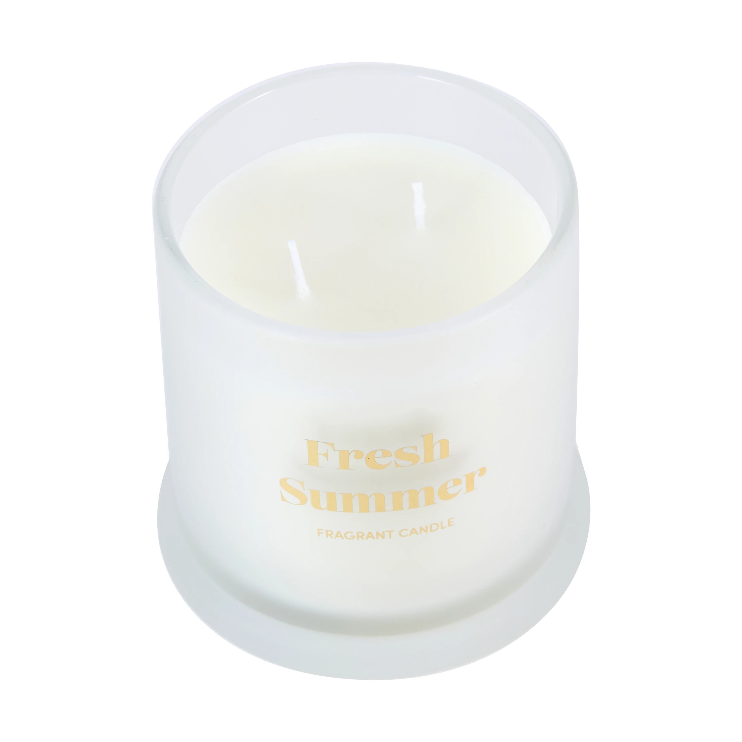2 Fresh Summer Bergamot and Sage Fragrant Glass Boxed Candle, 2 of 6