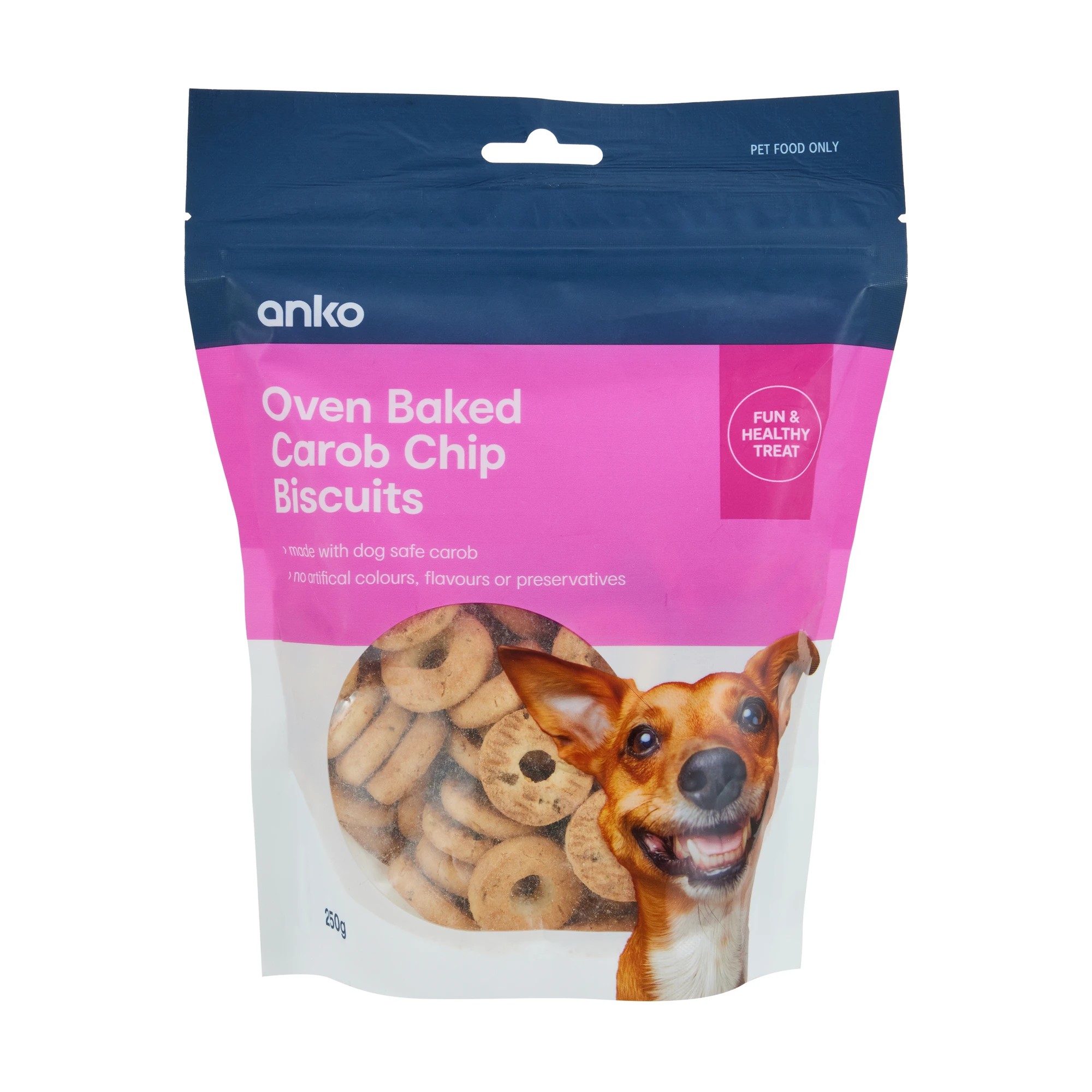 1 Pet Treat Carob Chip Biscuits, 1 of 3