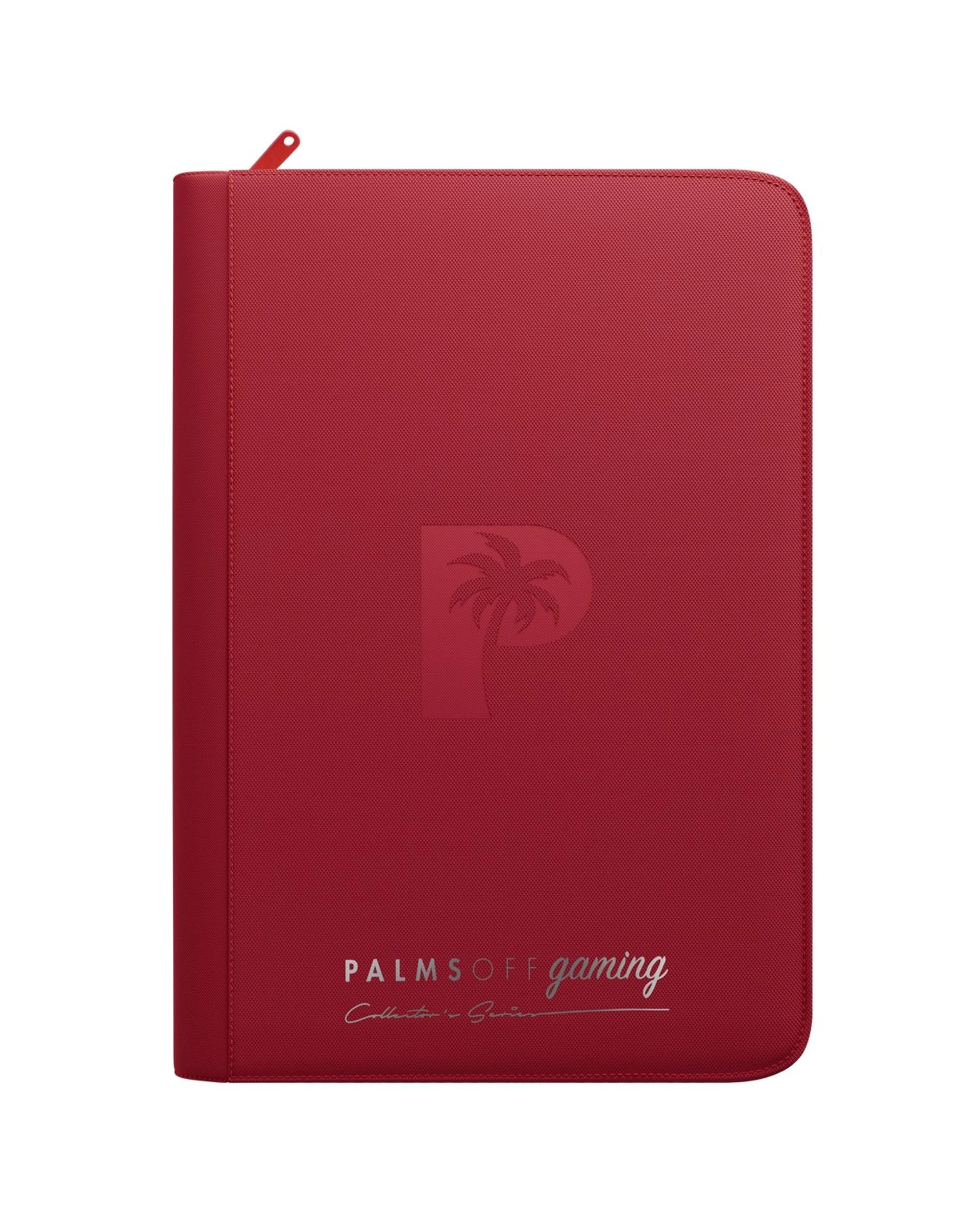 7 Palms Off Gaming Collector's Series 9 Pocket Zip Binder - Red, 7 of 8