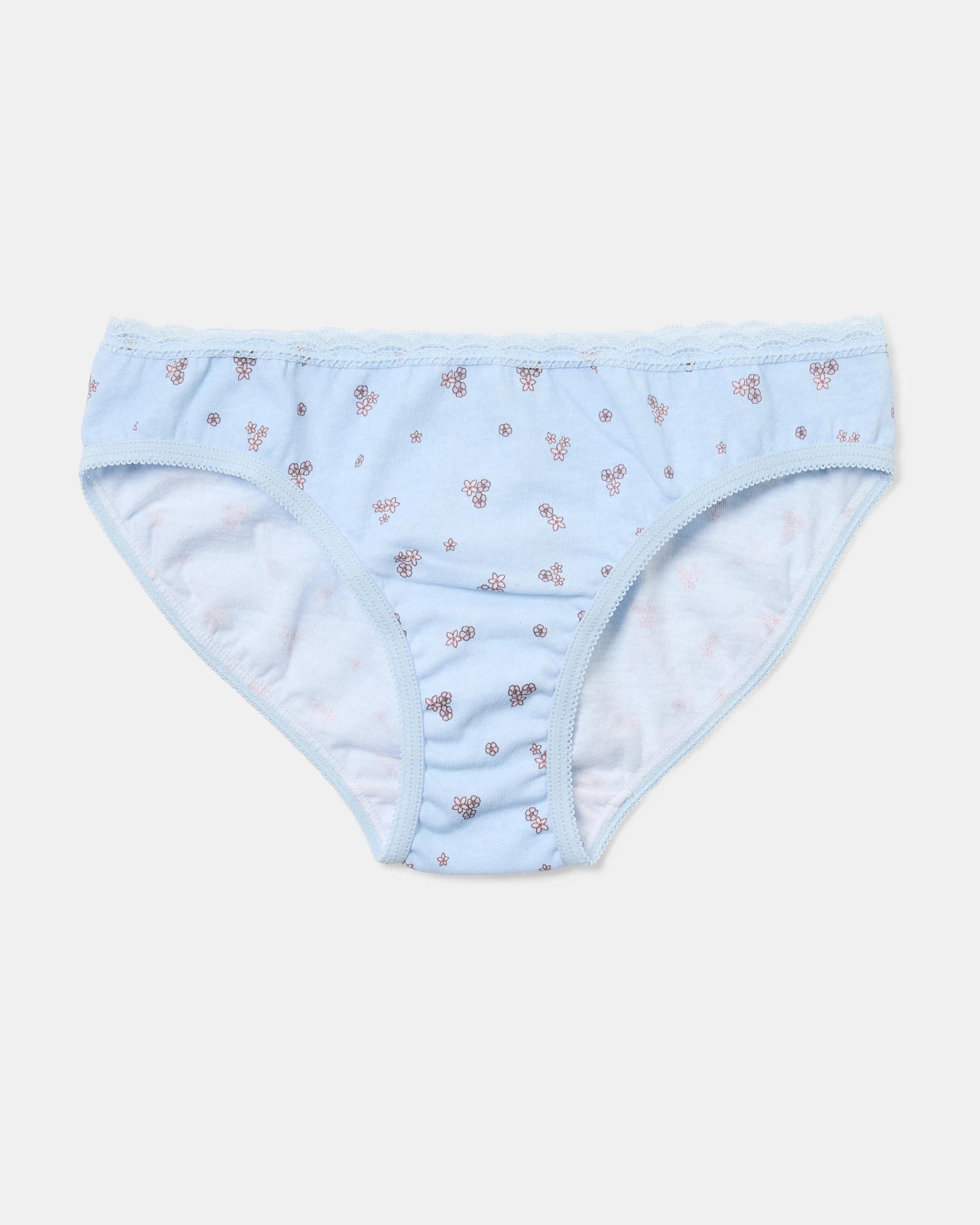 7 7 Pack Briefs Pnk Floral, 7 of 10