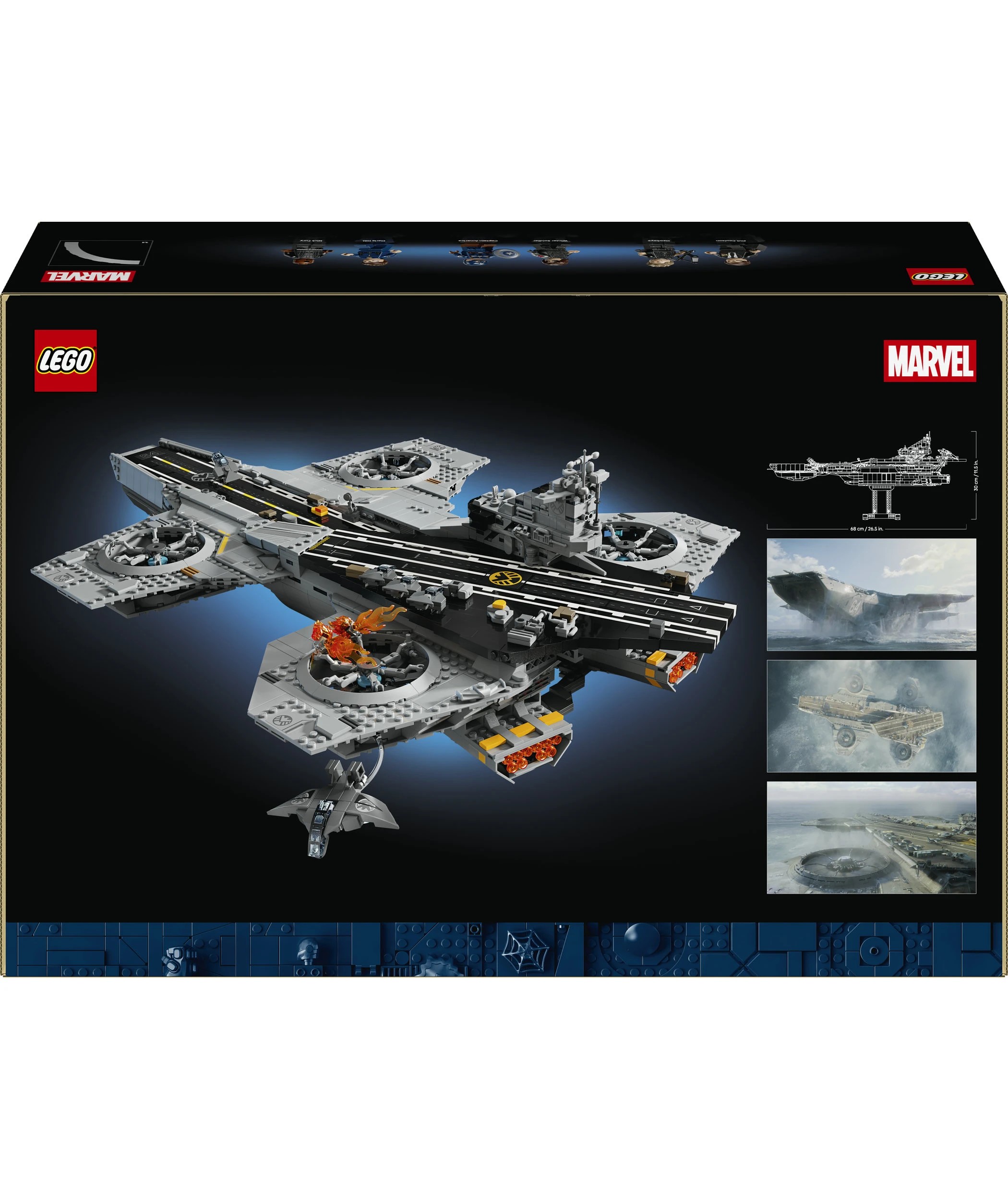 10 LEGO Super Heroes Marvel S.H.I.E.L.D. Helicarrier 76354, 10 of 10