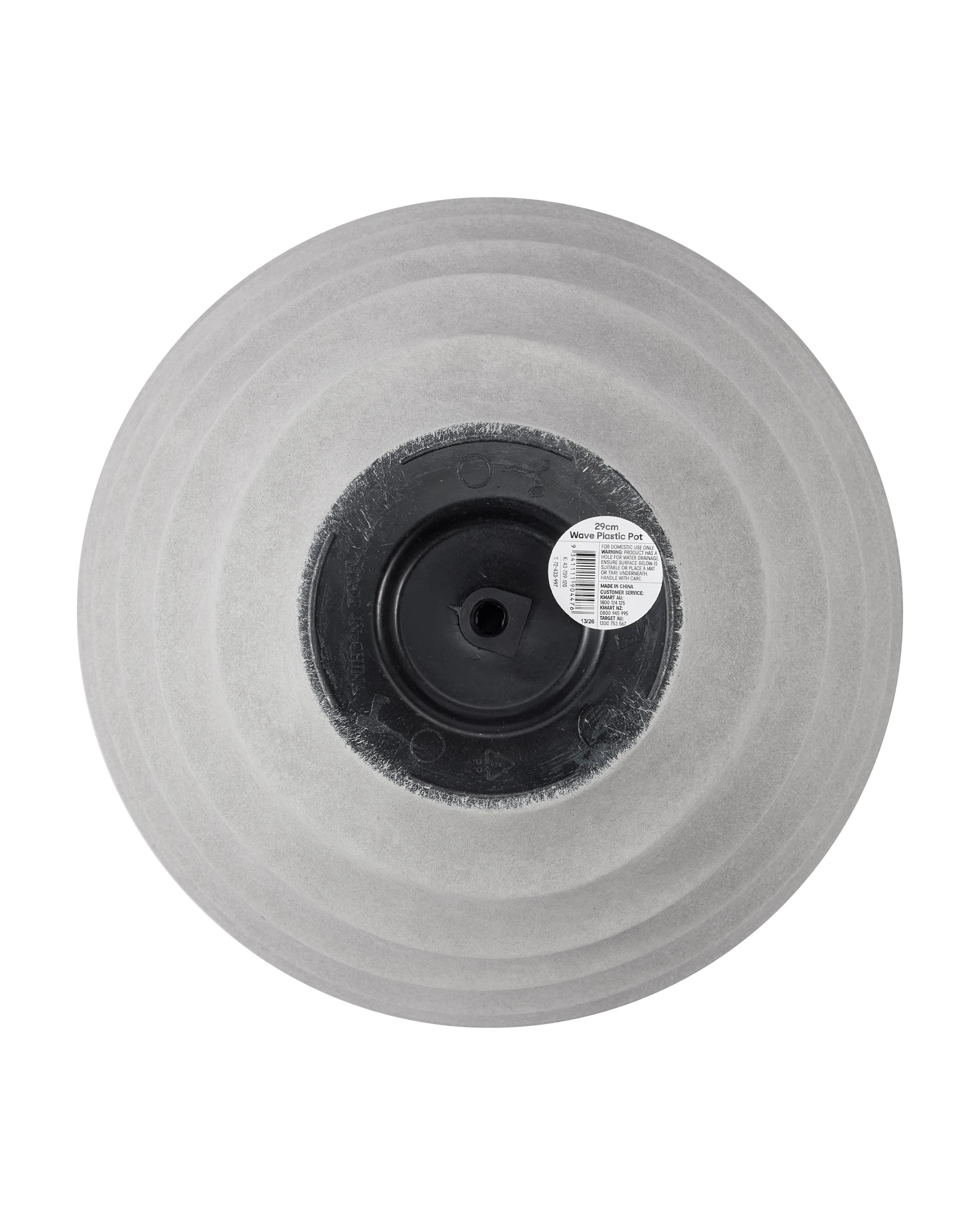 3 29cm Wave Plastic Pot, 3 of 3