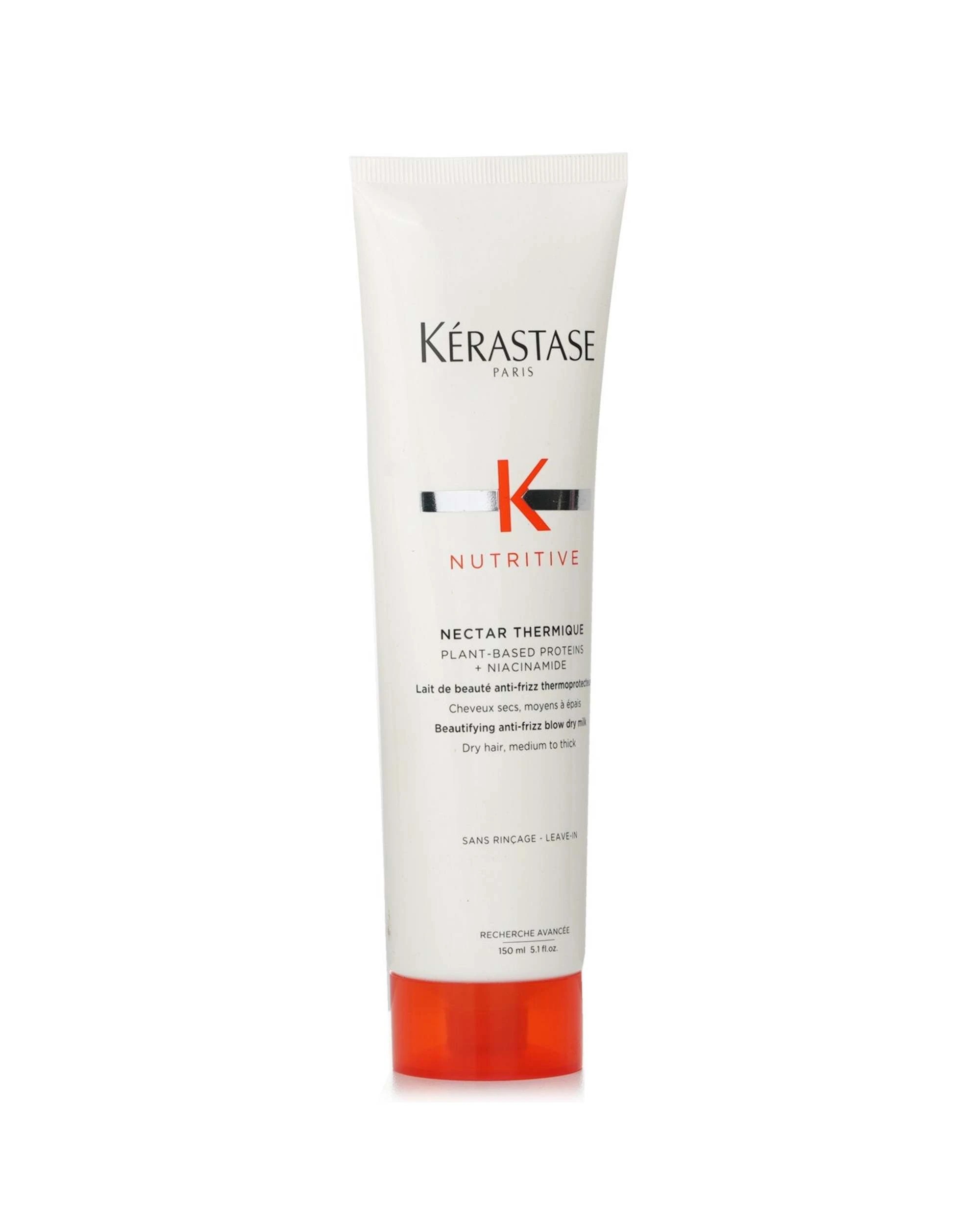 2 Kerastase Nutritive Nectar Thermique Beautifying Anti Frizz Blow Dry Milk (Dry Hair Medium to Thick)  150ml/5.1oz, 2 of 2