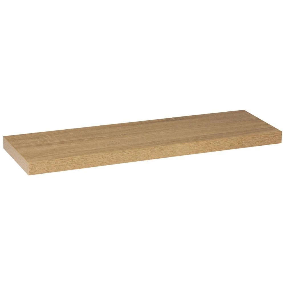1 Horsen Floating Shelf 800mm Oak Shelves Home Office Storage, 1 of 4