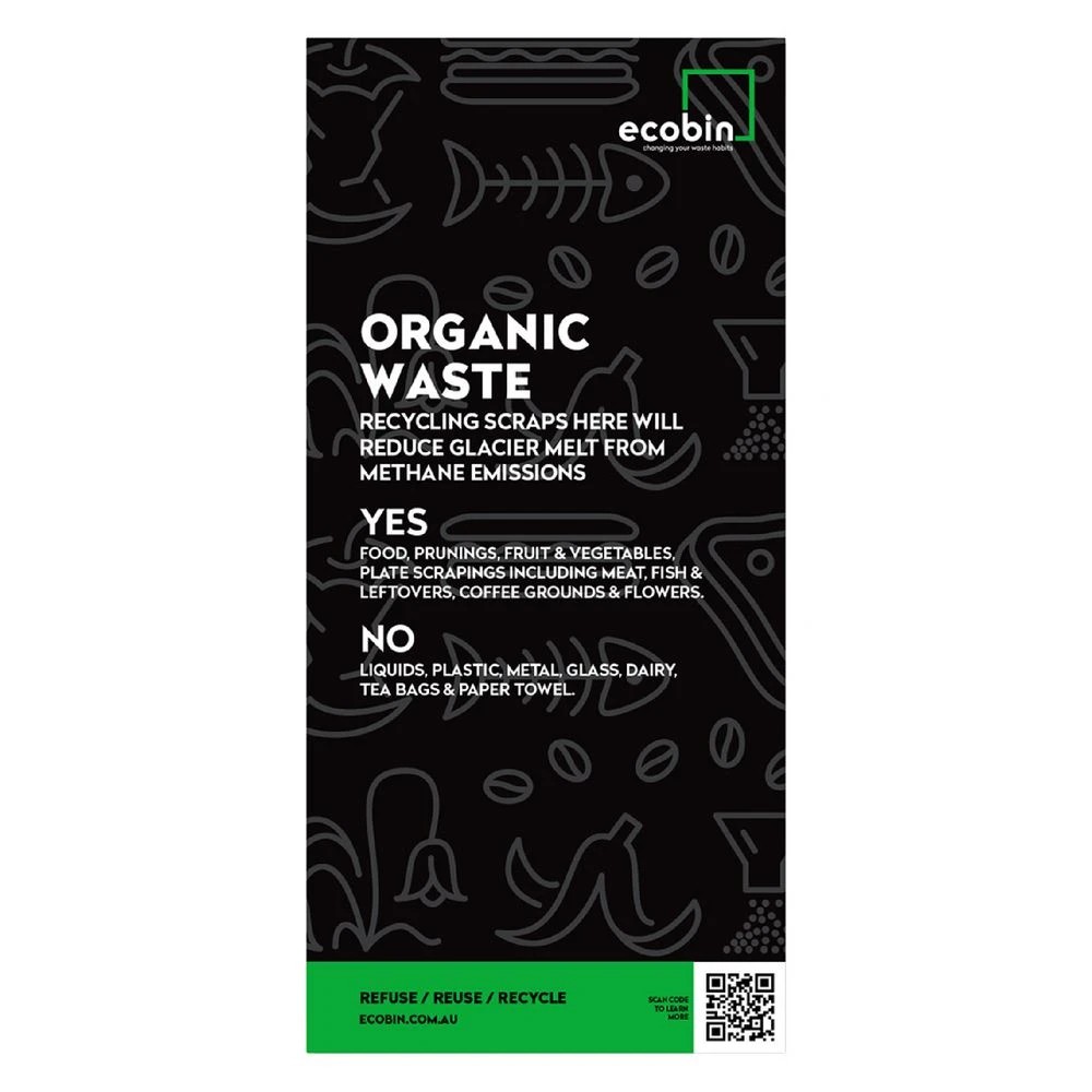 2 Eco Organic Waste Bin 60L Green, 2 of 2