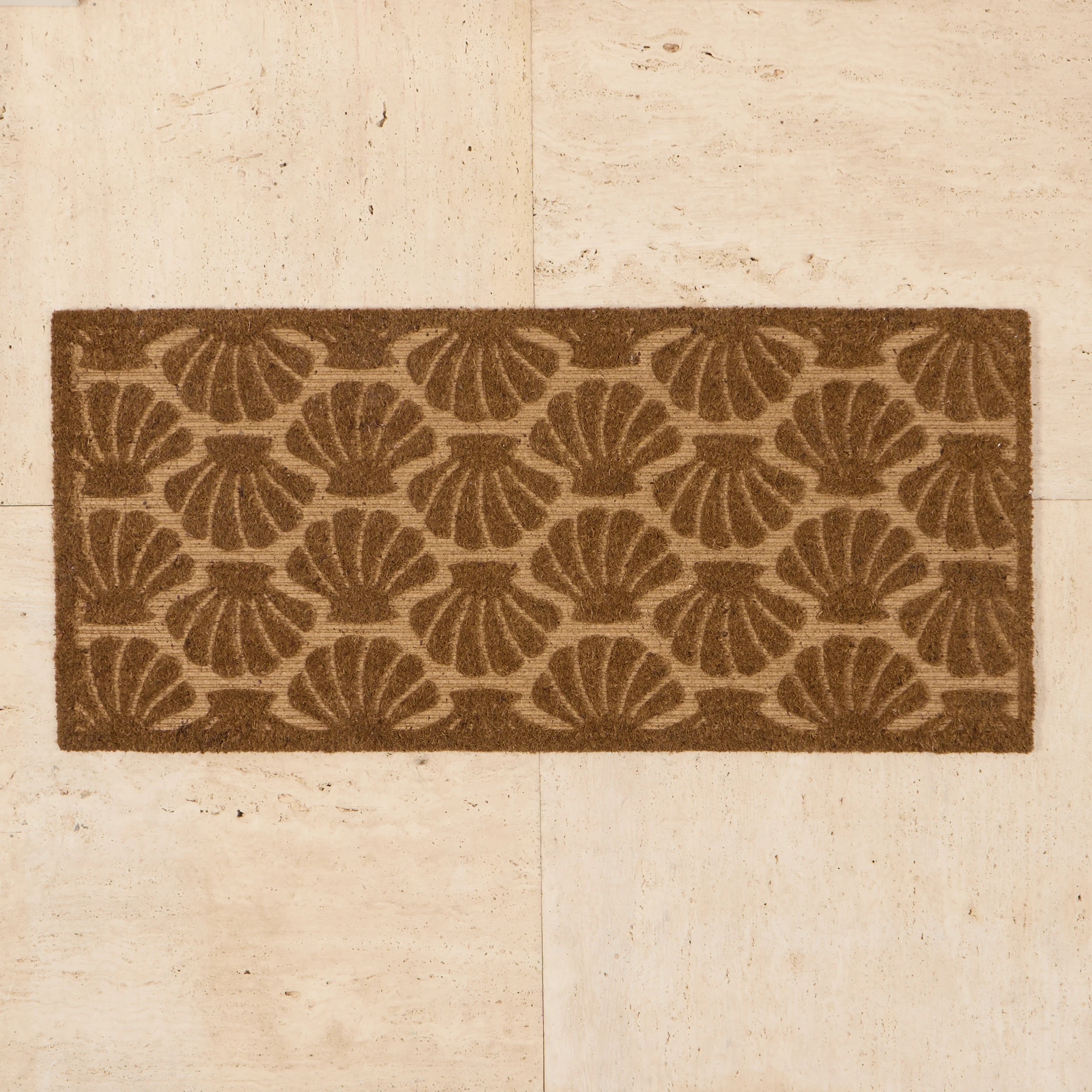 2 Shell Debossed Door Mat - 100cm x 45cm, 2 of 5