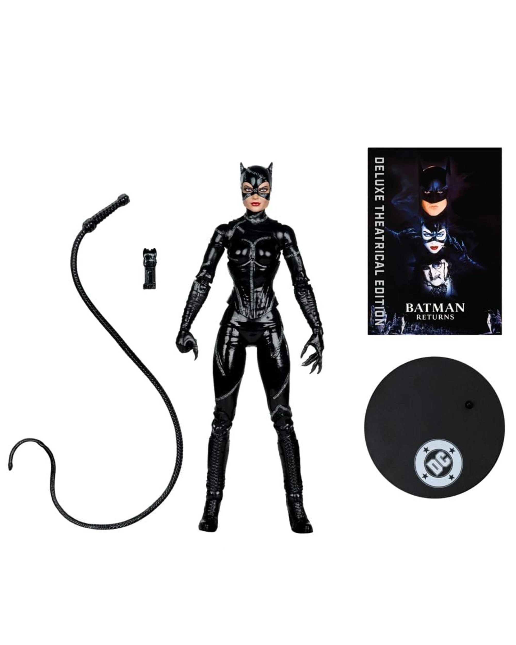 3 DC Multiverse Batman Returns Catwoman Deluxe Theatrical Edition 7 Inch Deluxe Figure, 3 of 9