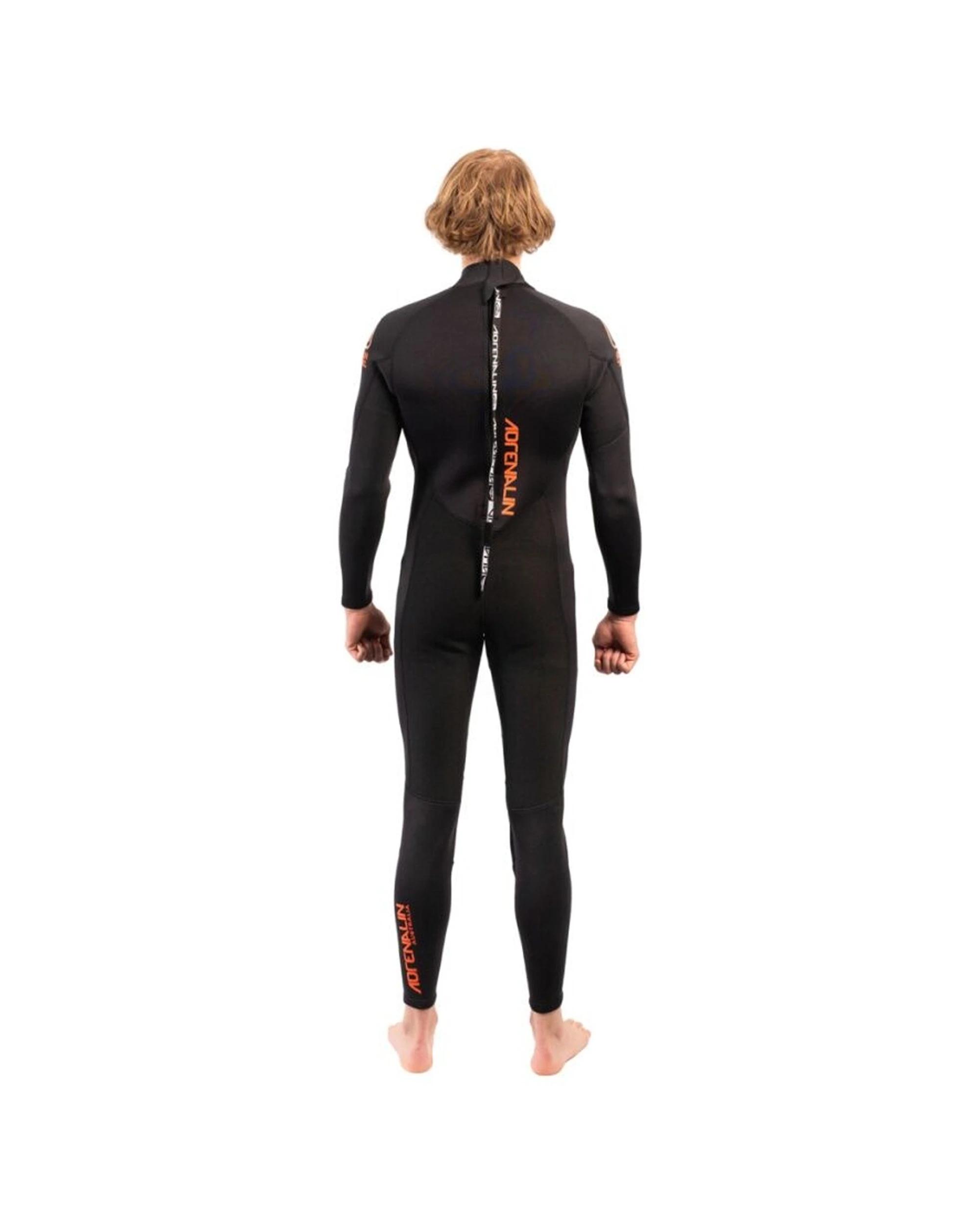 2 Adrenalin Tuff Butt Enduro Steamer Cold WaterSurf/Dive Suit - 2XL - Black BLACK, 2 of 2