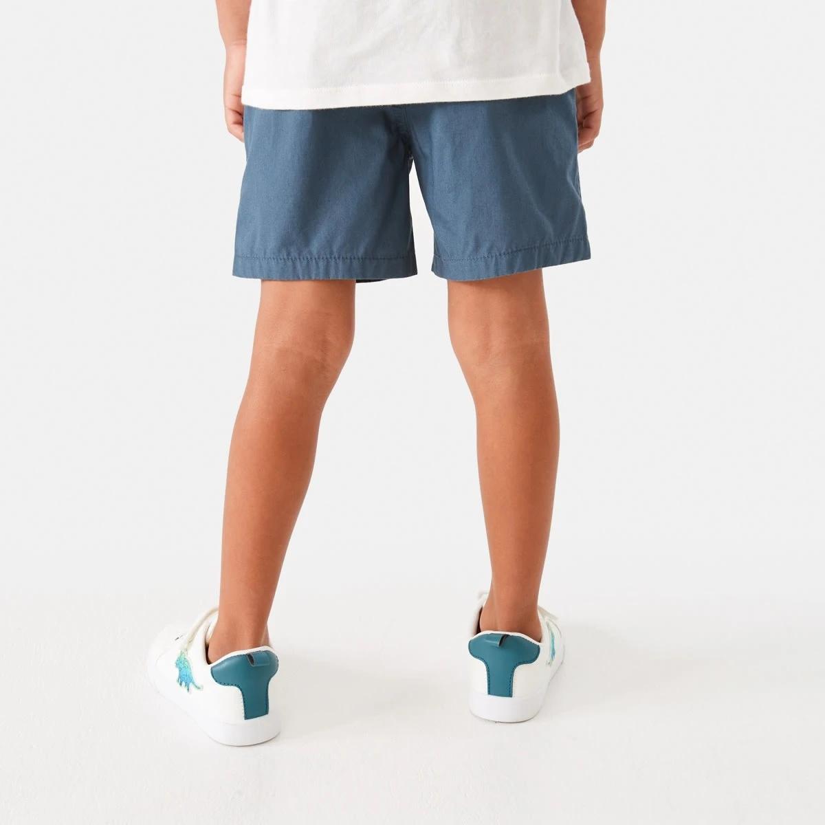 2 Poplin Shorts Indigo, 2 of 8