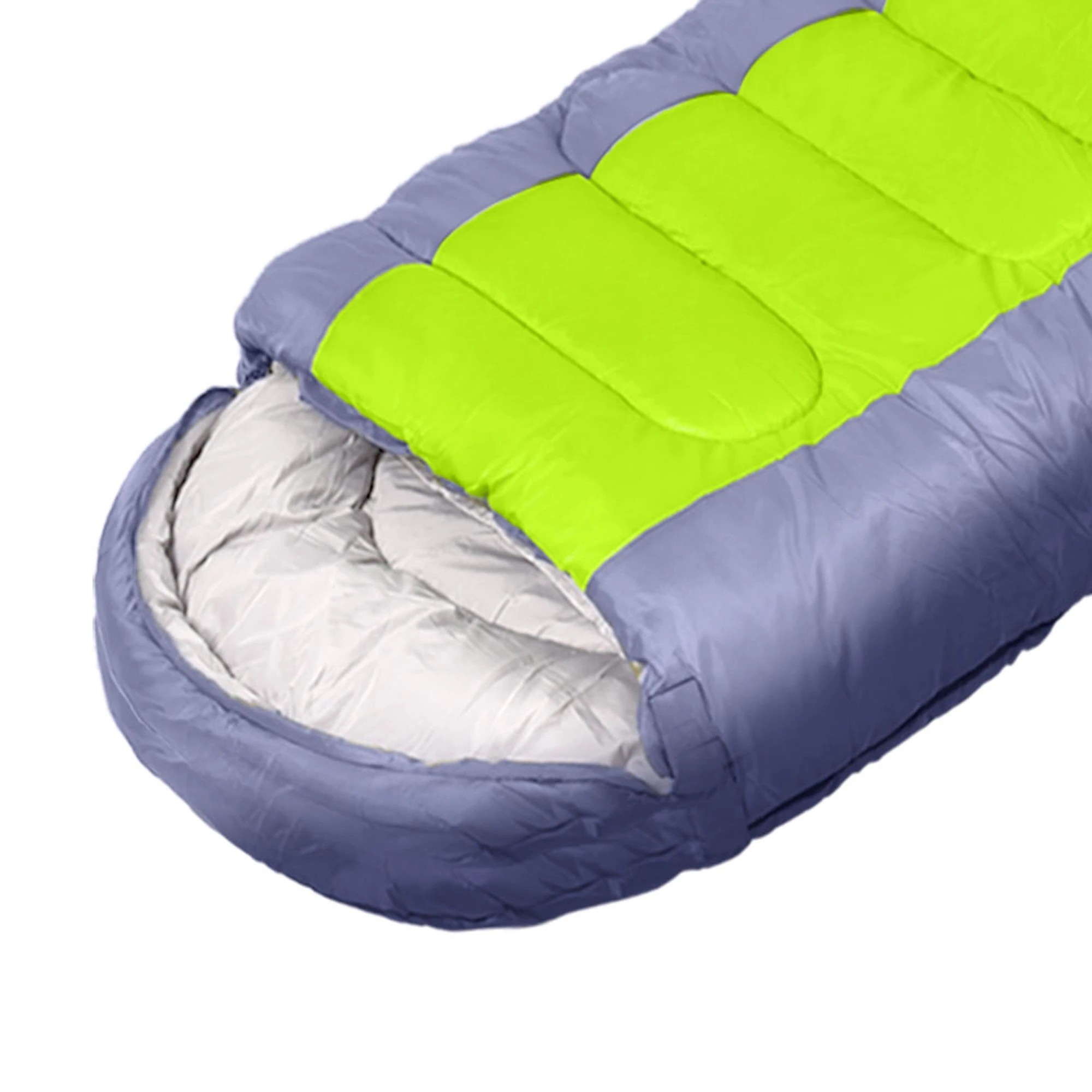 6 Mountview Sleeping Bag Outdoor Camping Single Bags Hiking Thermal Winter -20℃ - Green, 6 of 6