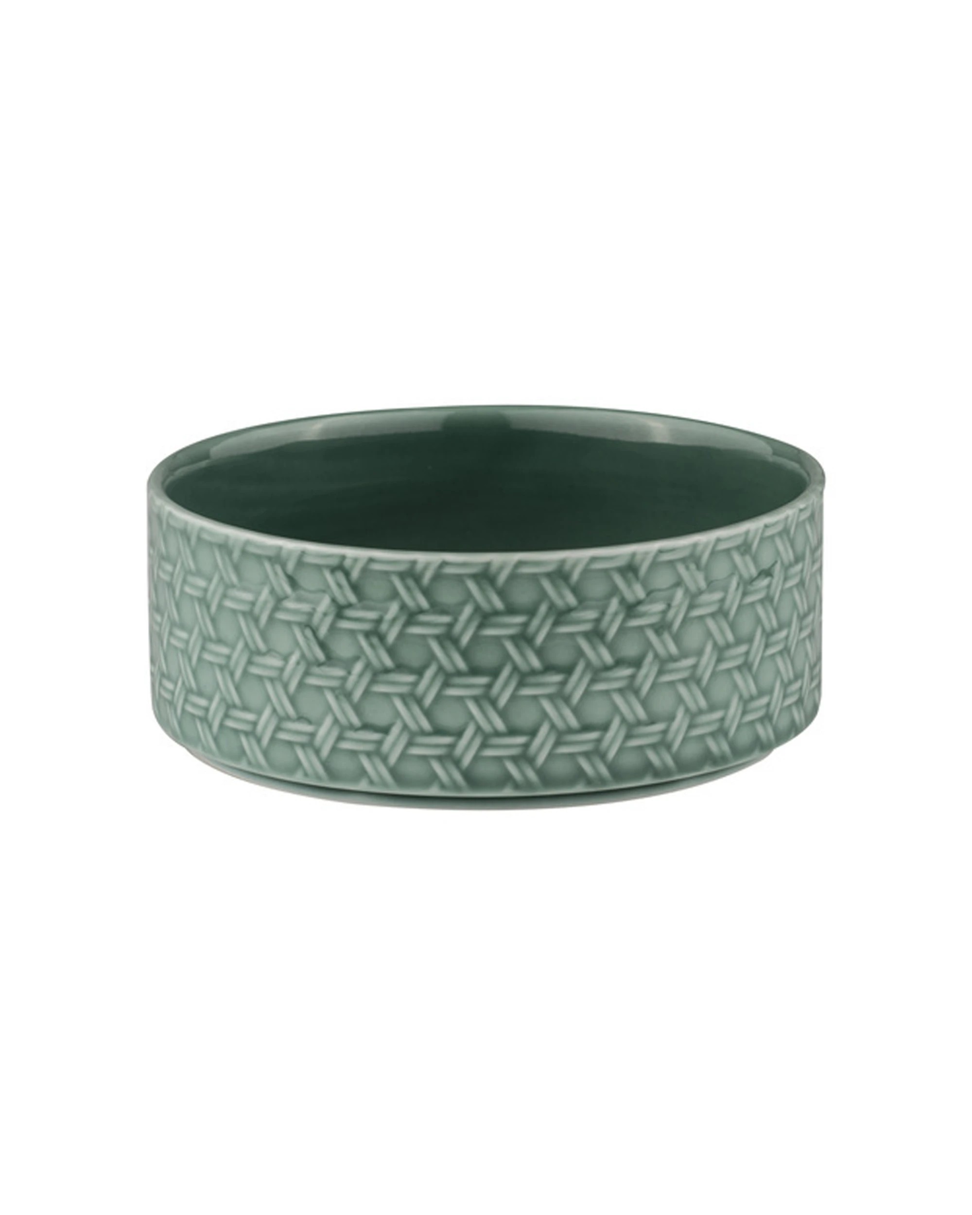1 Ladelle Heath Round Porcelain Serving Dip Bowl 10cm Jade - Green, 1 of 2