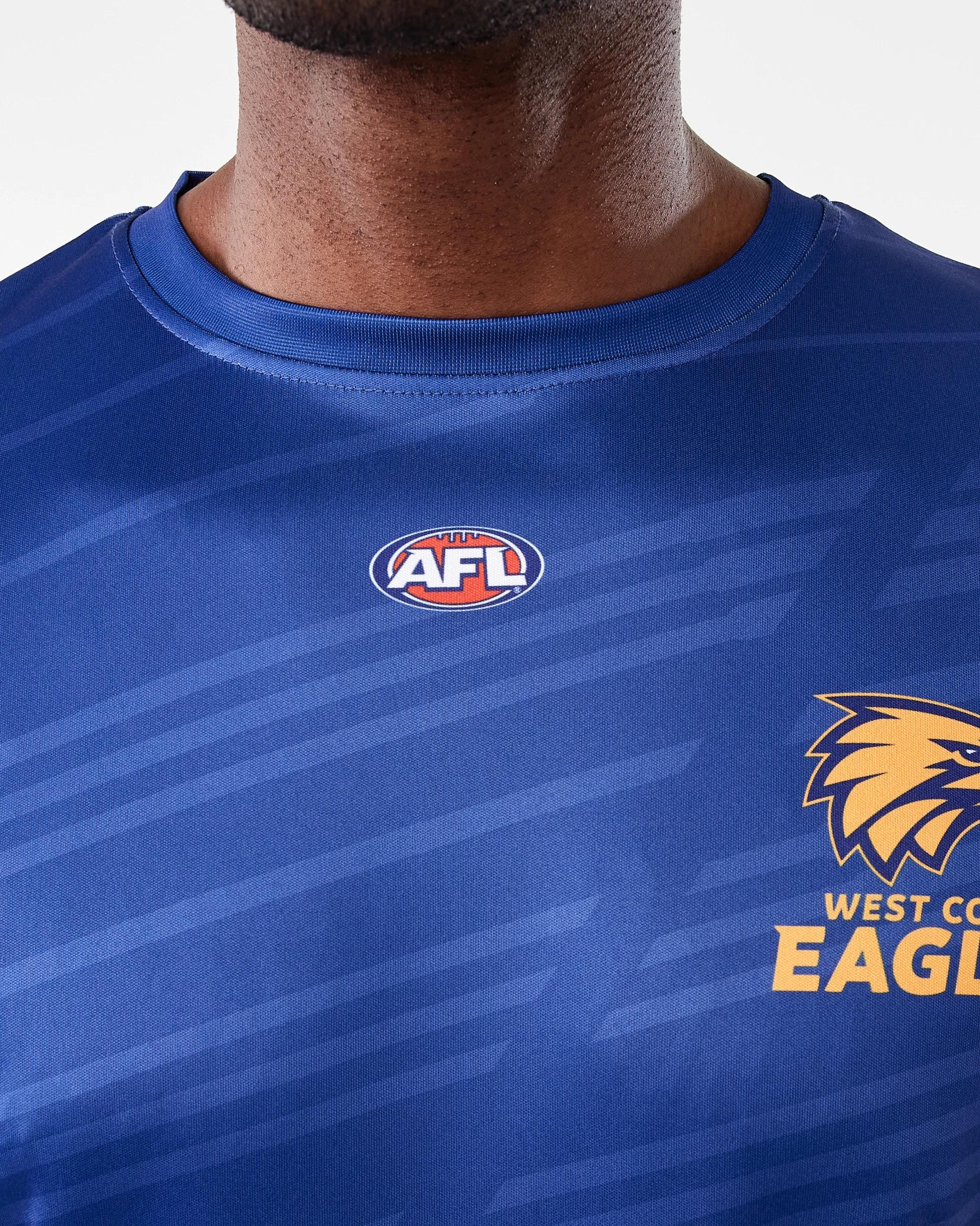 5 Official AFL Adult Training T-shirt West Coast, 5 of 9