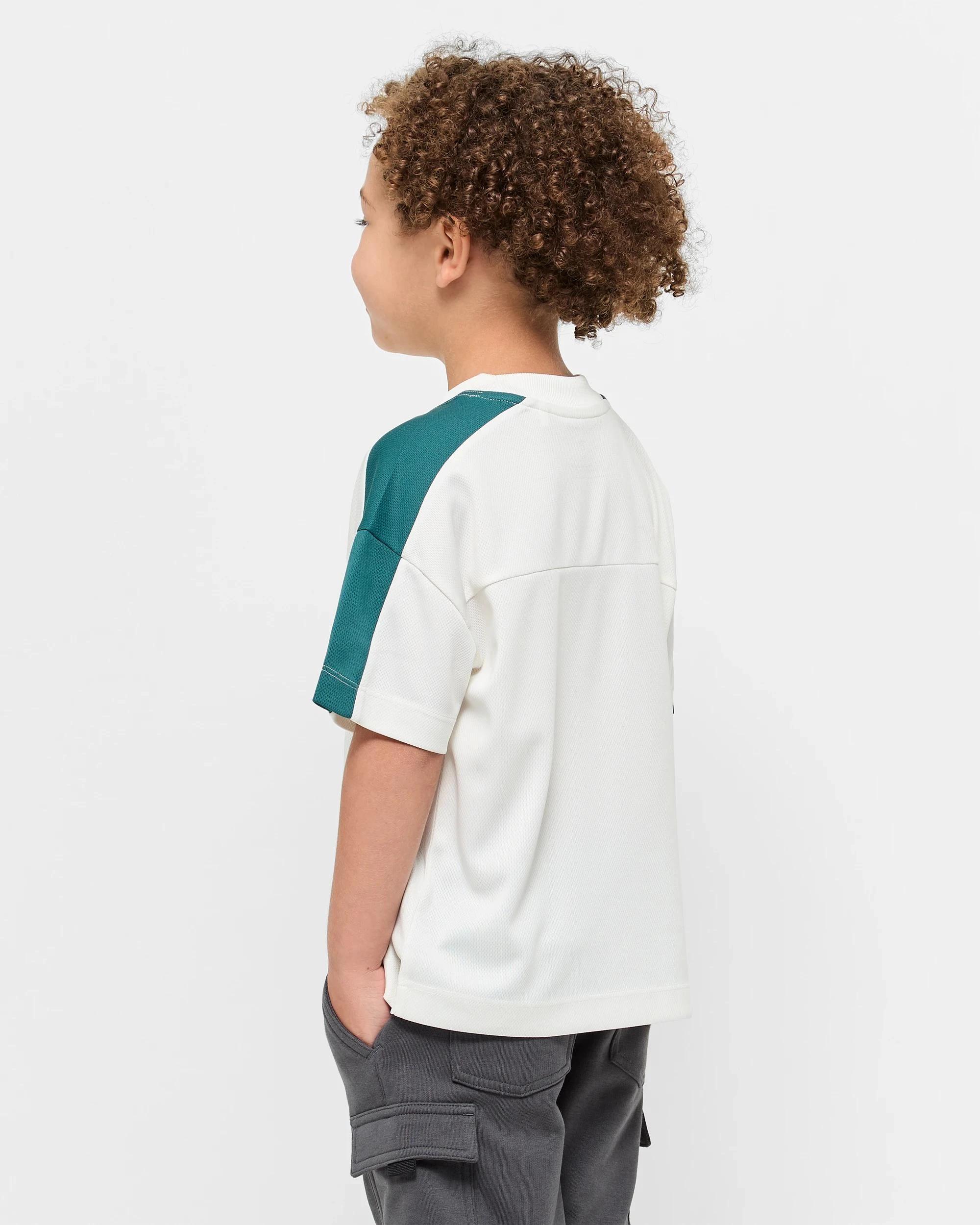 3 Target Spliced Sport Oversized T-shirt MALIBU, 3 of 5