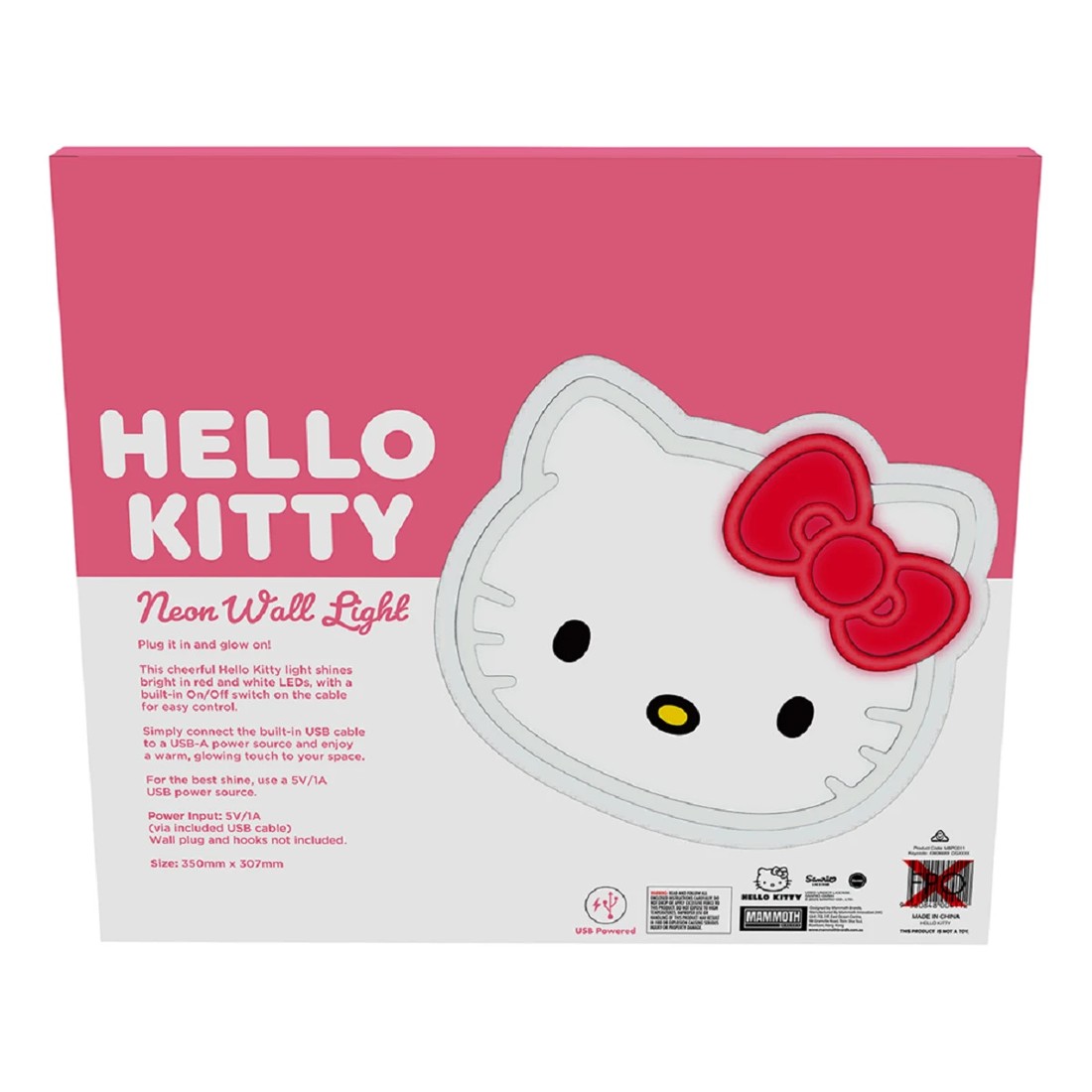 4 Hello Kitty Neon Wall Light, 4 of 4