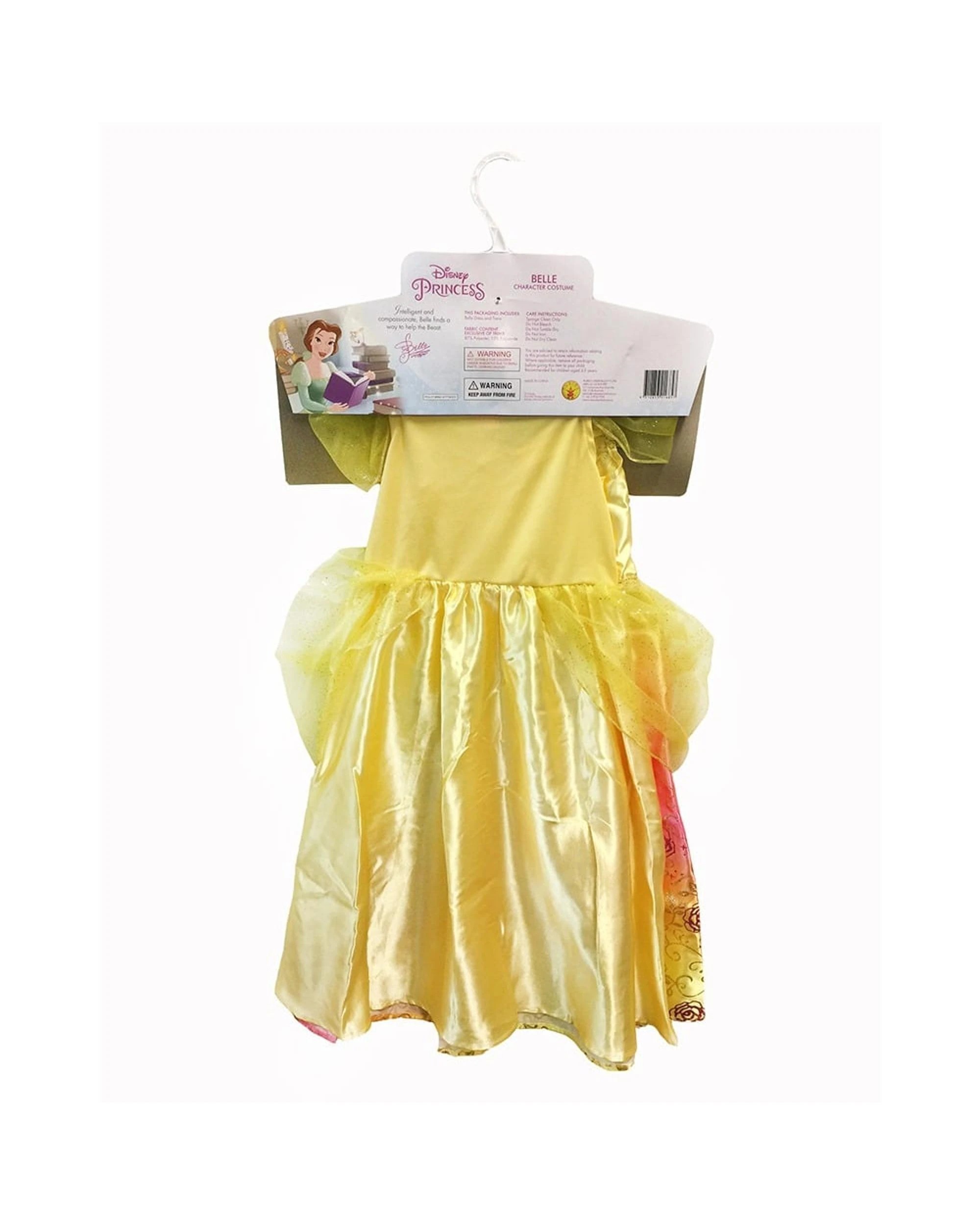 3 Disney Princess Belle Rainbow Deluxe Child Costume 6-8 Years, 3 of 3