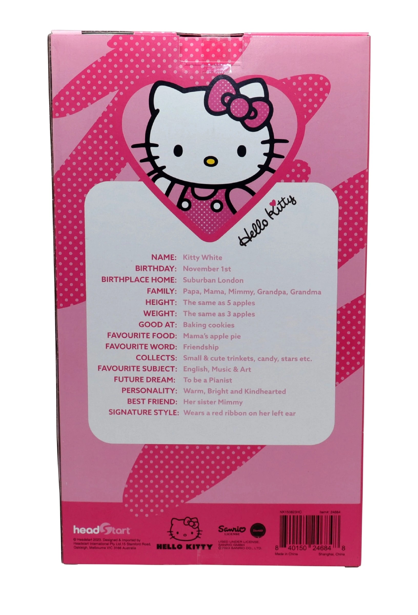 7 Hello Kitty Medium Plush - Assorted*
 - White, 7 of 7