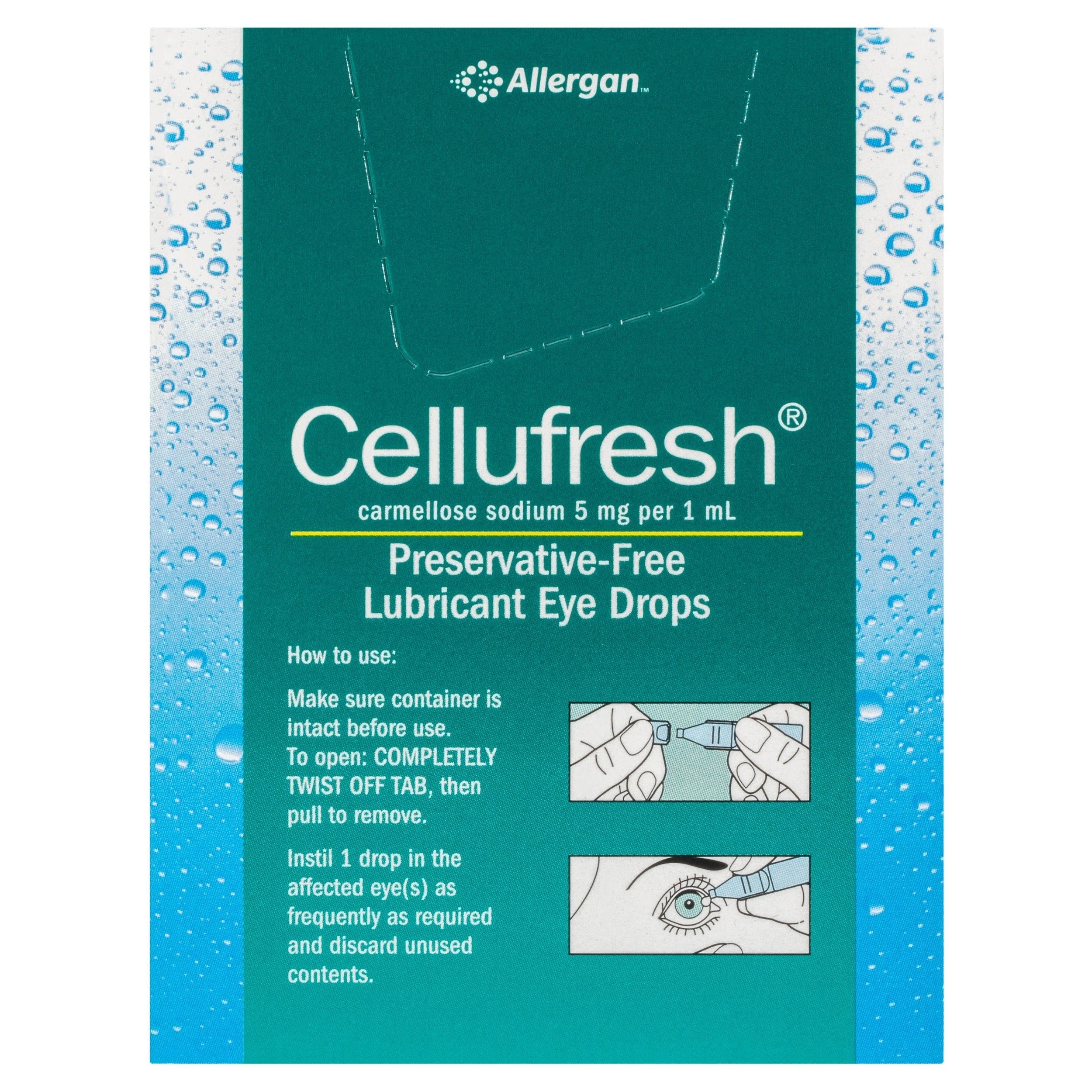 4 Cellufresh Eye Drops 30 X 0.4ml Vials, 4 of 4