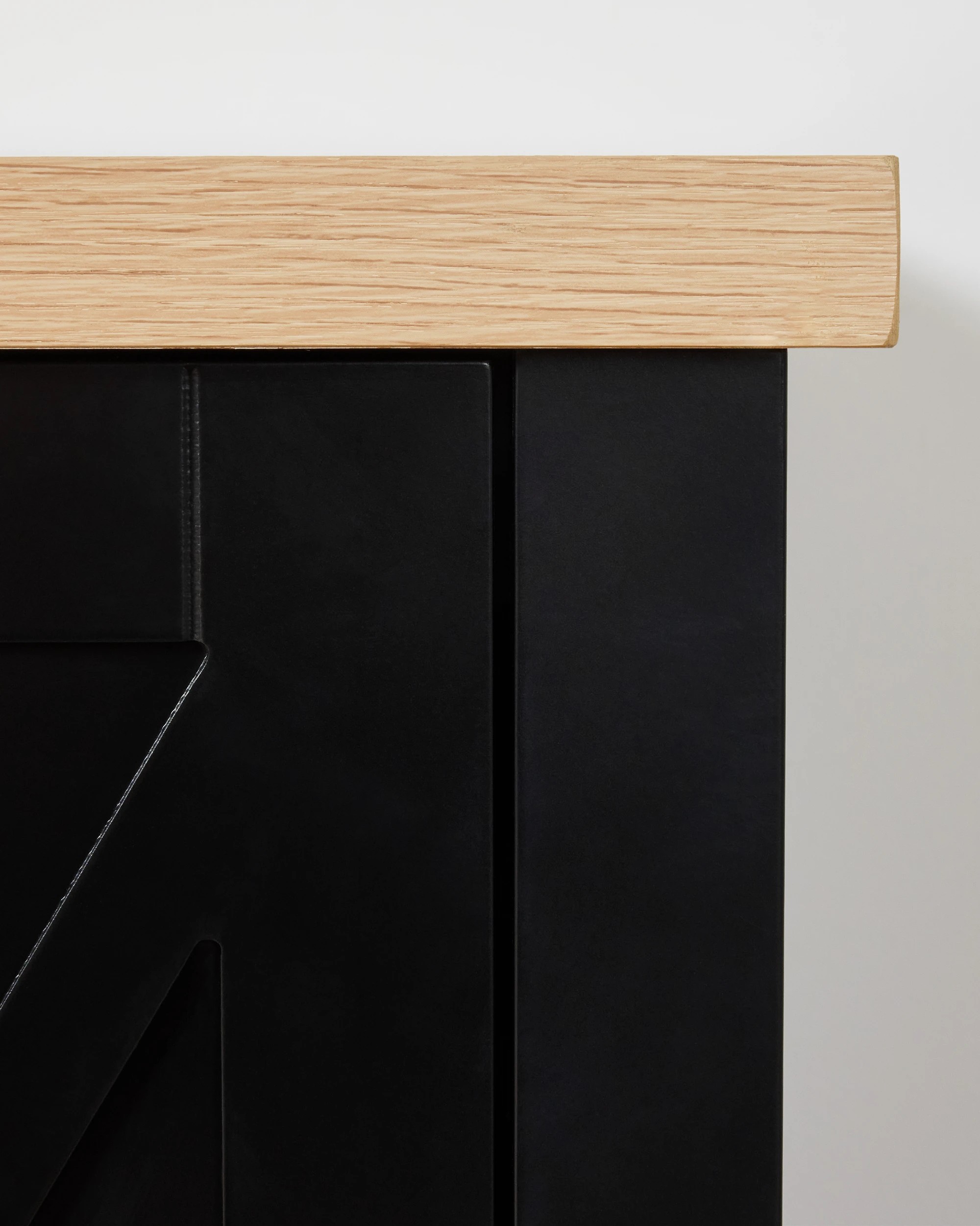 7 Camille 4 Door Sideboard - Black, 7 of 9