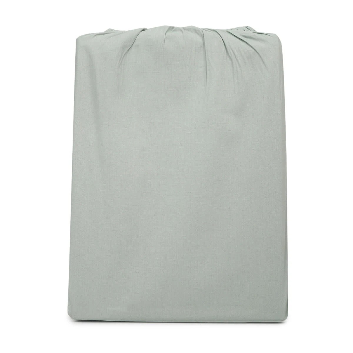 6 225 Thread Count Cotton Rich Sheet Set - Single Bed, Eucalyptus, 6 of 6