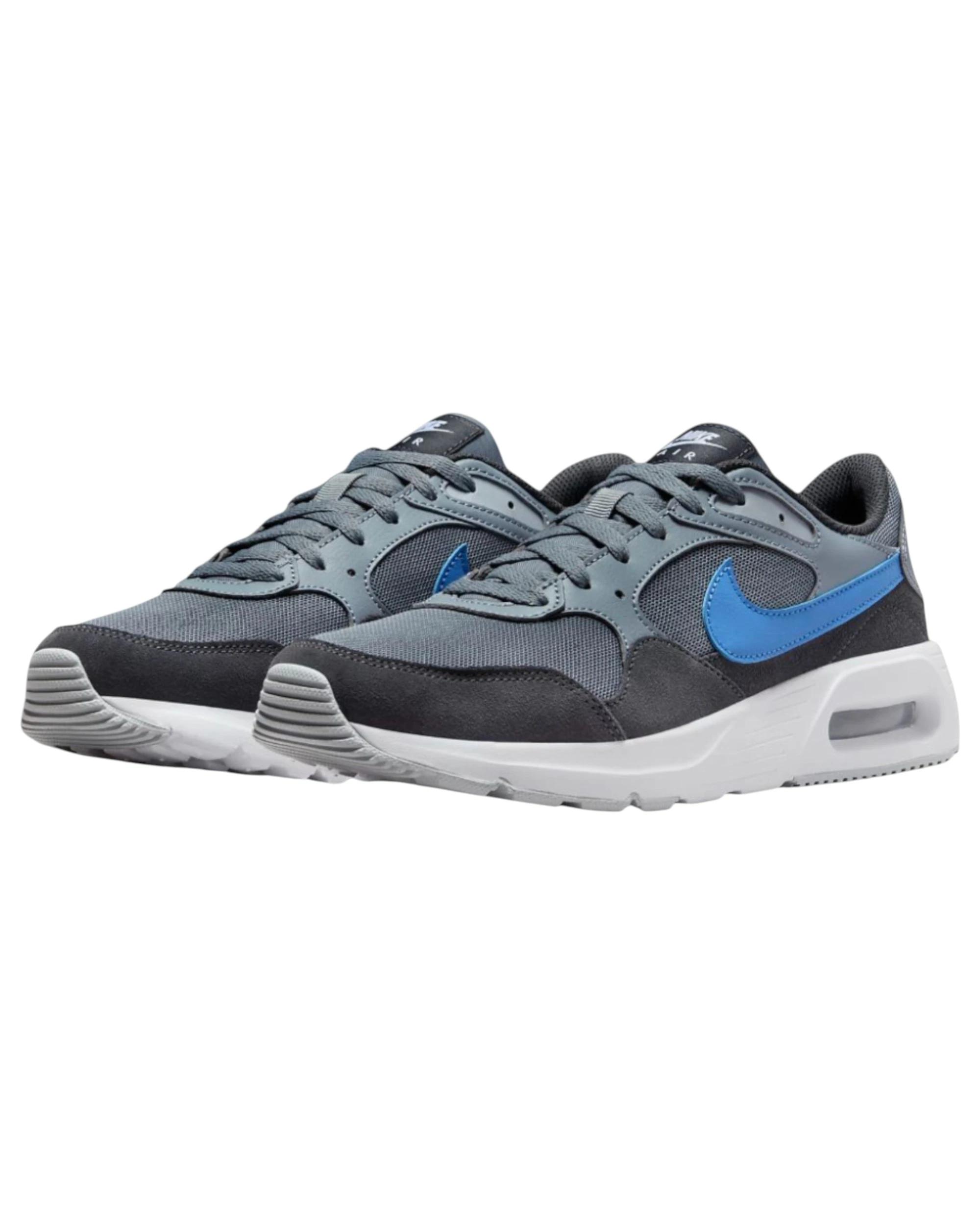 8 Nike Mens Air Max SC Grey/ Blue Athletic Shoes GREY/BLUE, 8 of 8