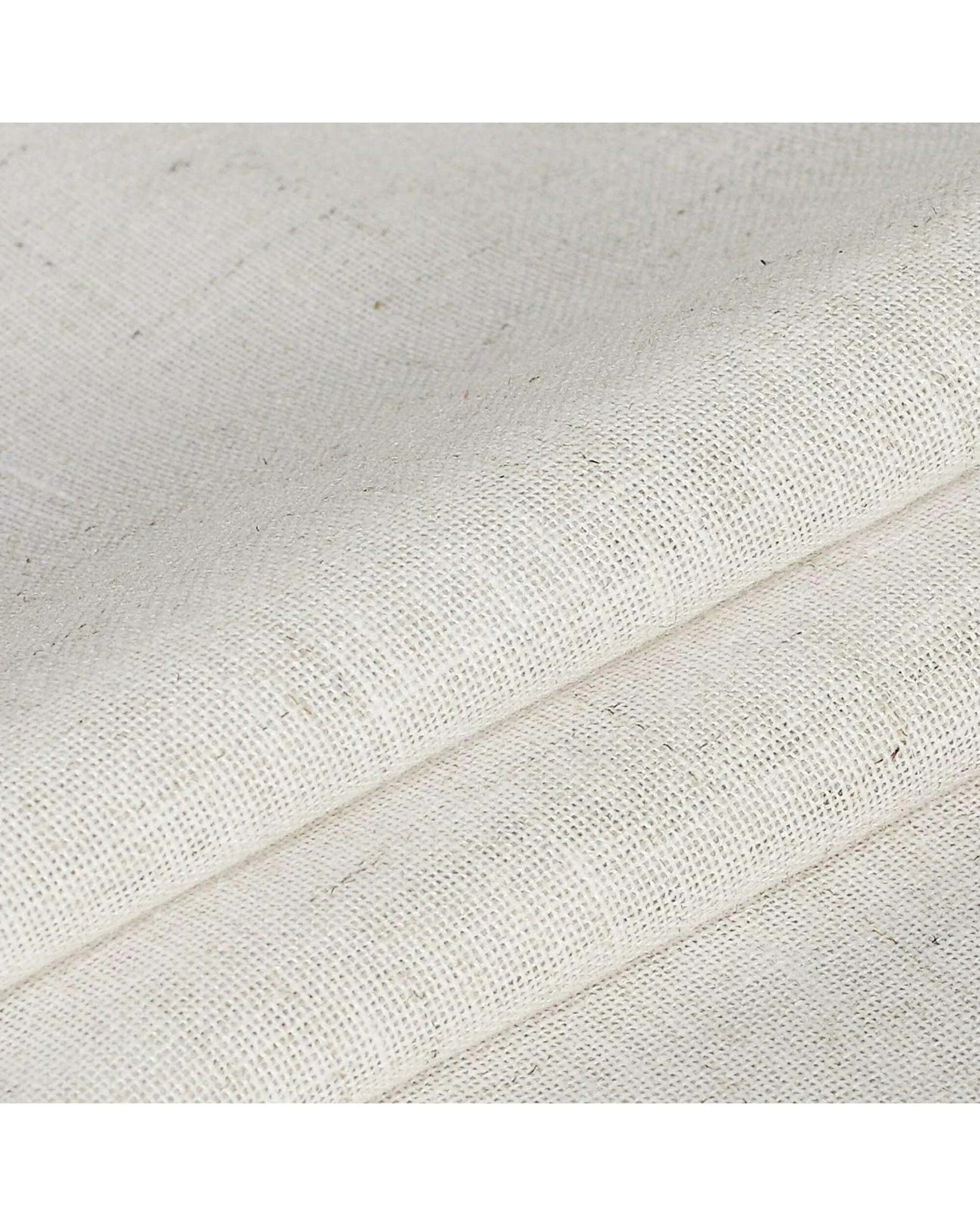 4 Smarcute Linen Blended Tab Top Curtain - 2X 132x213cm - Natural, 4 of 5