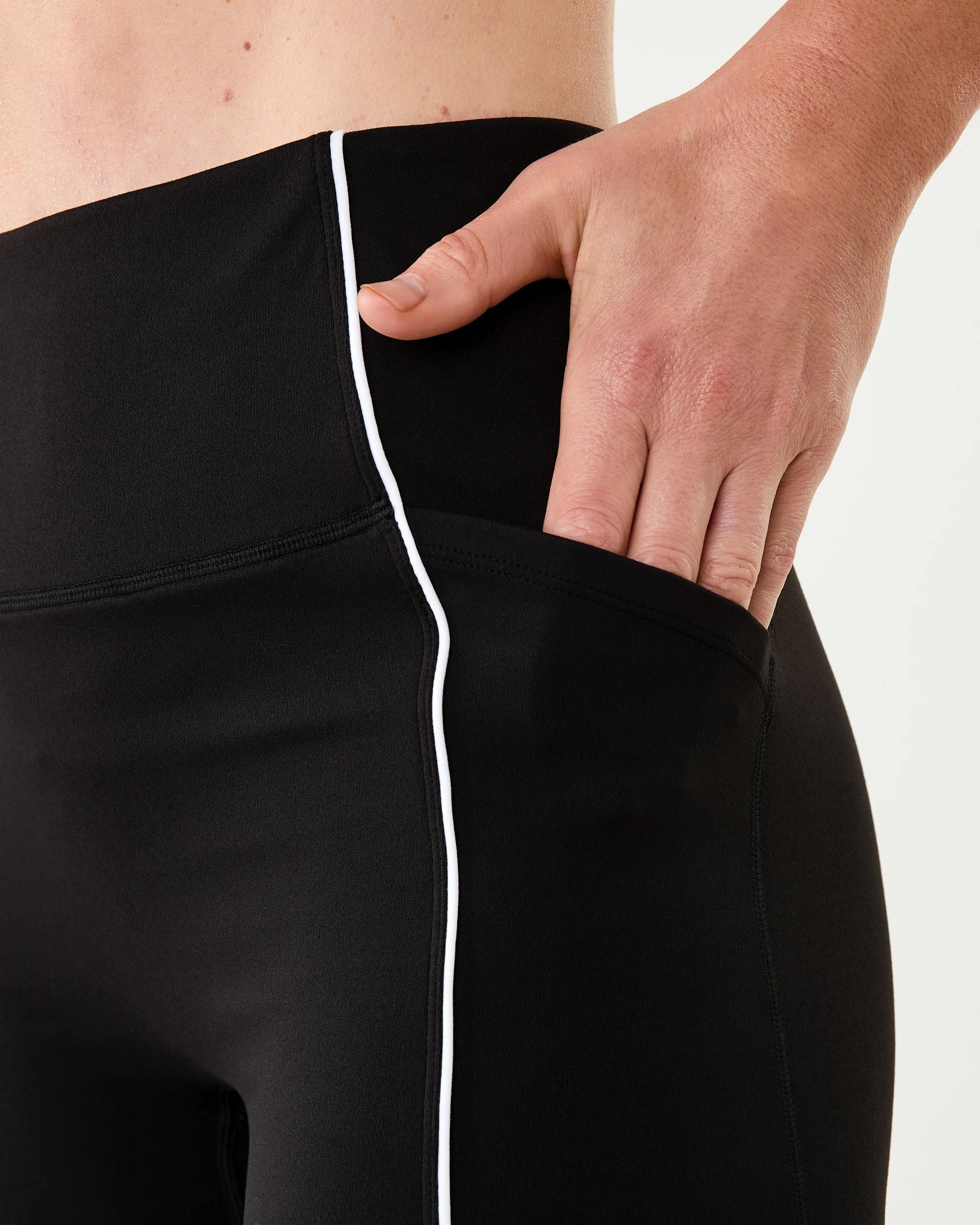 6 Active Womens Cloudform Bike Shorts Black, 6 of 7