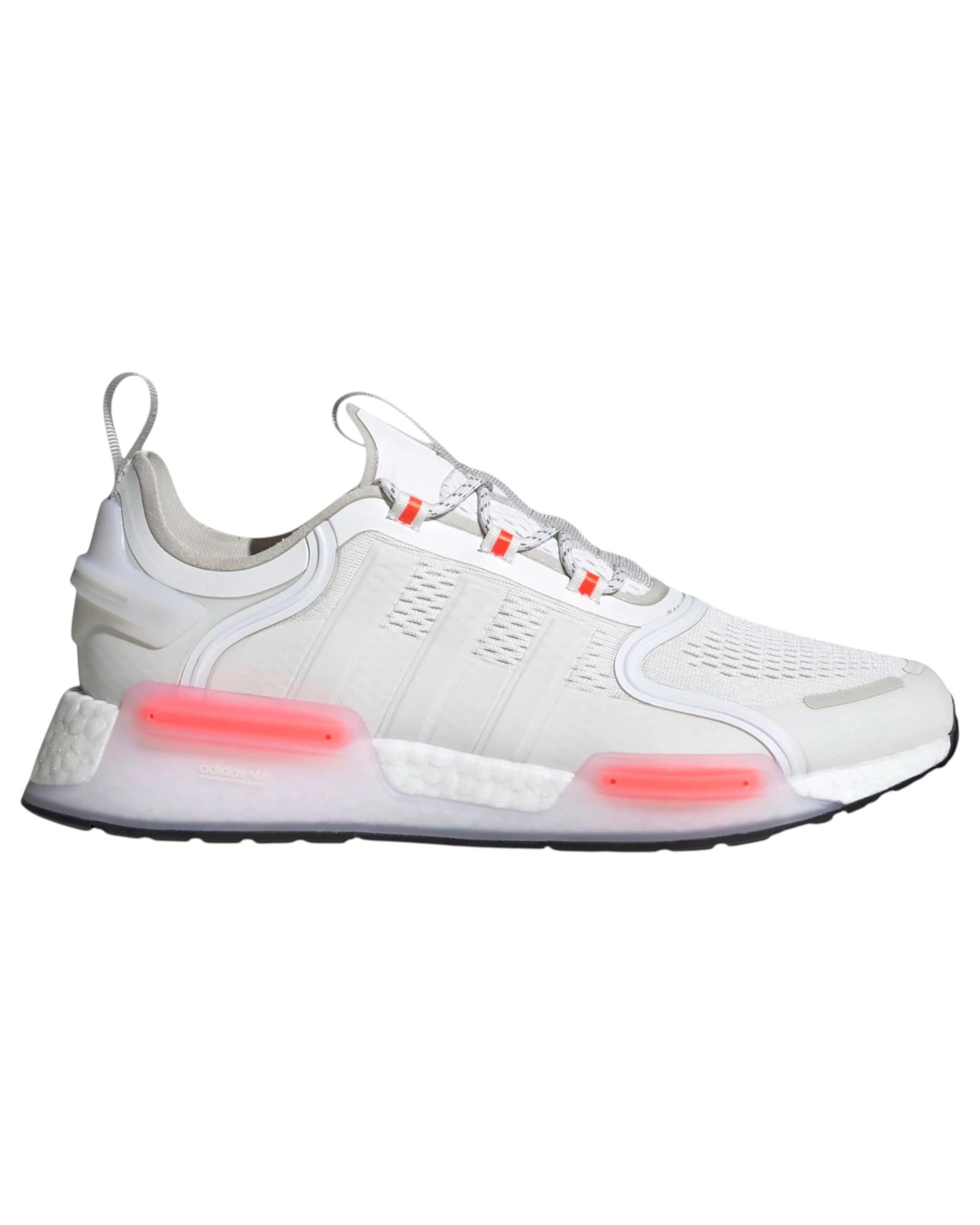 2 Adidas Unisex NMD_V3 Sneakers White/ Black/ Grey Shoes WHITE, 2 of 8