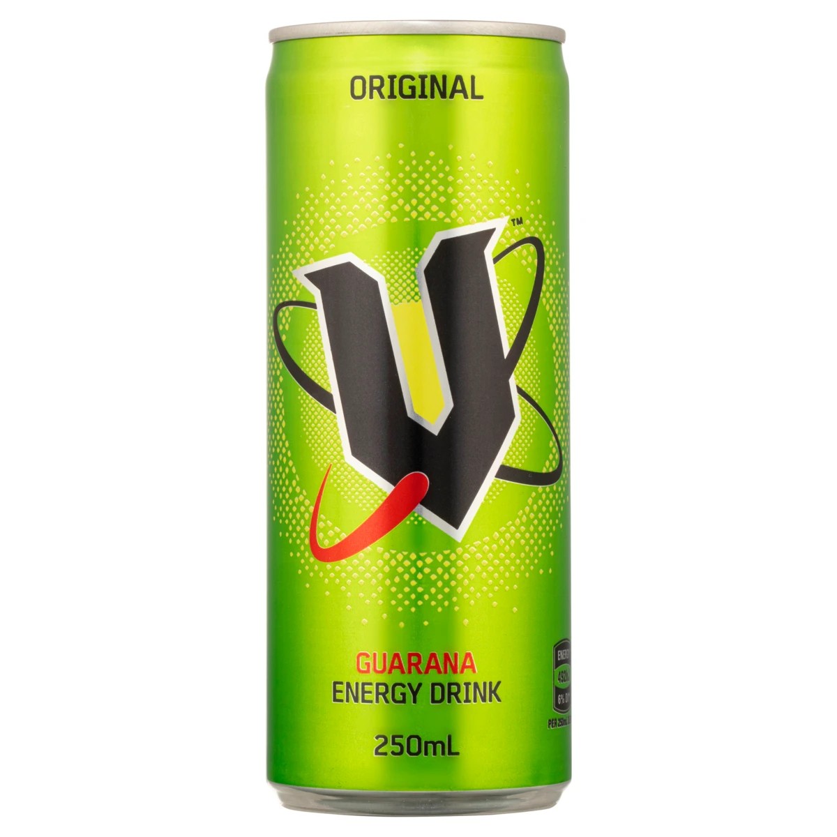 1 V Guarana Energy Drink 250ml, 1 of 3