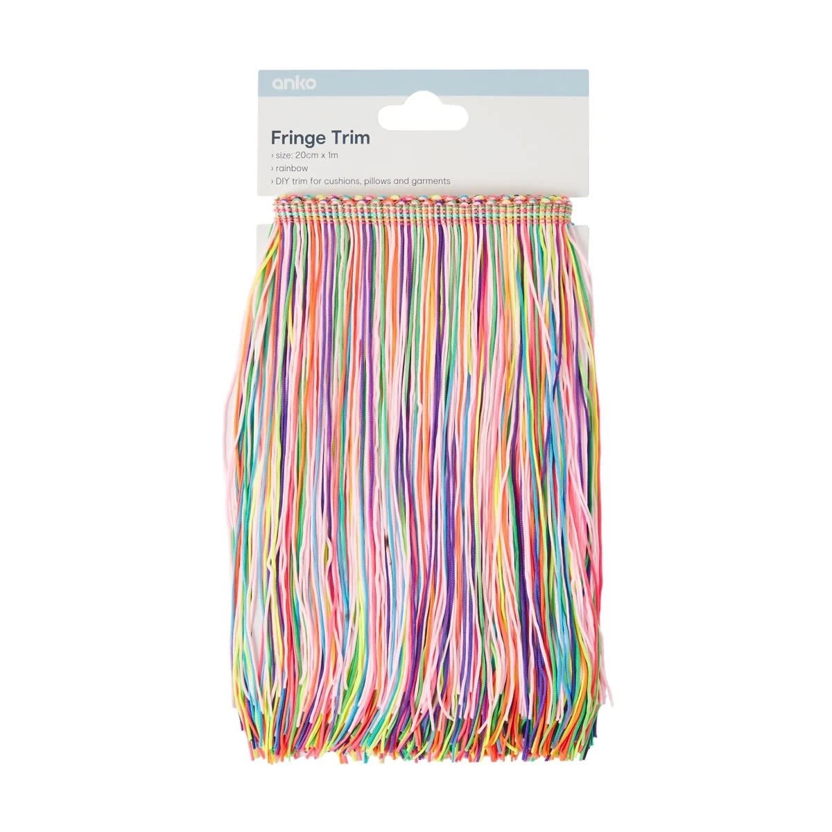 1 Fringe Trim - Rainbow, 1 of 3