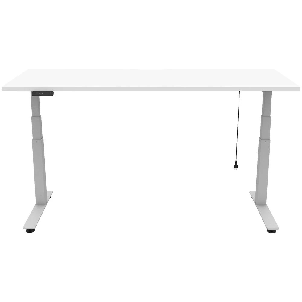 2 Stilford S2 Electric Sit Stand Desk 1800mm White/White Desks, Tables and Workstations, 2 of 6