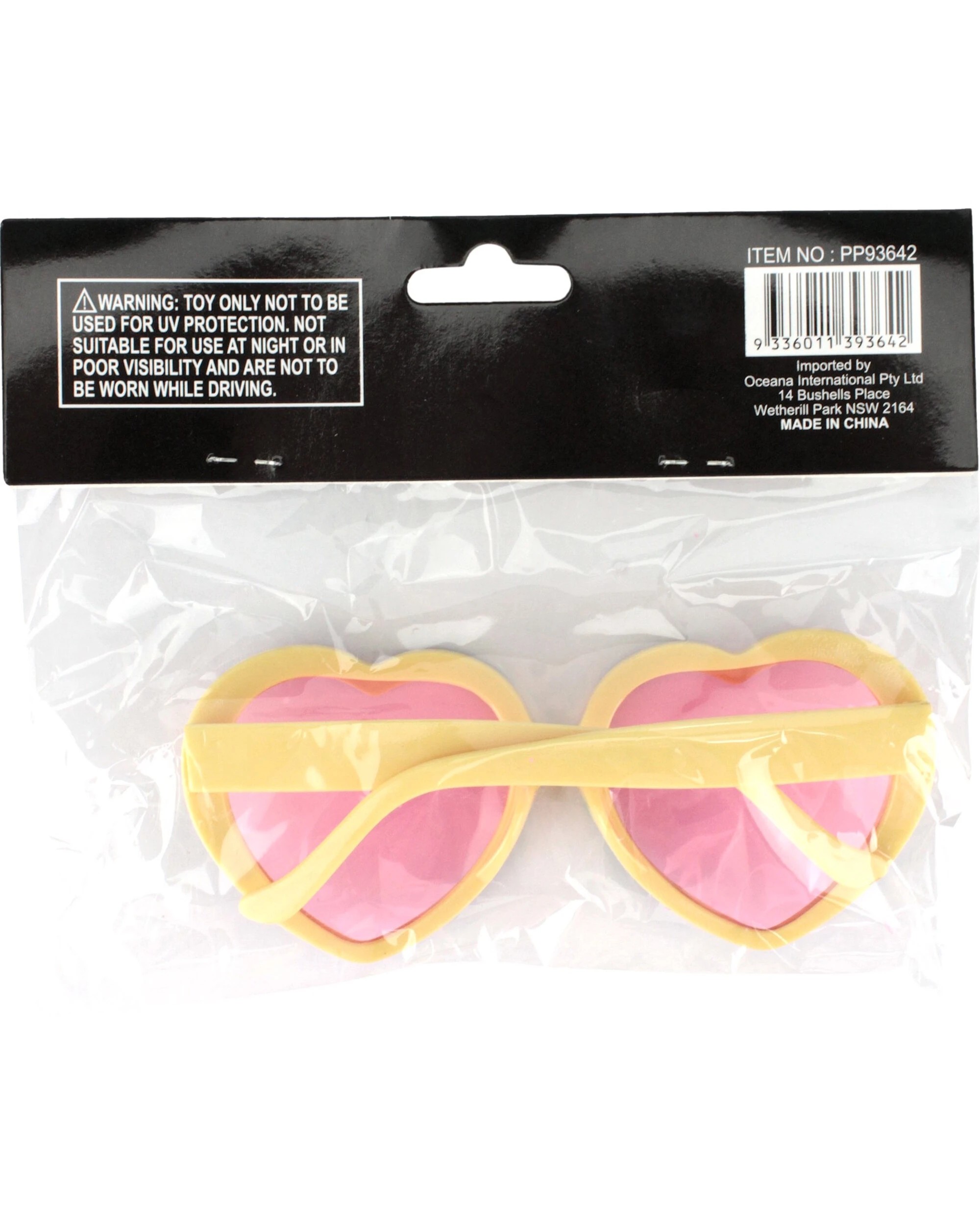3 Party Planet Rainbow Heart Party Glasses - Multi, 3 of 3