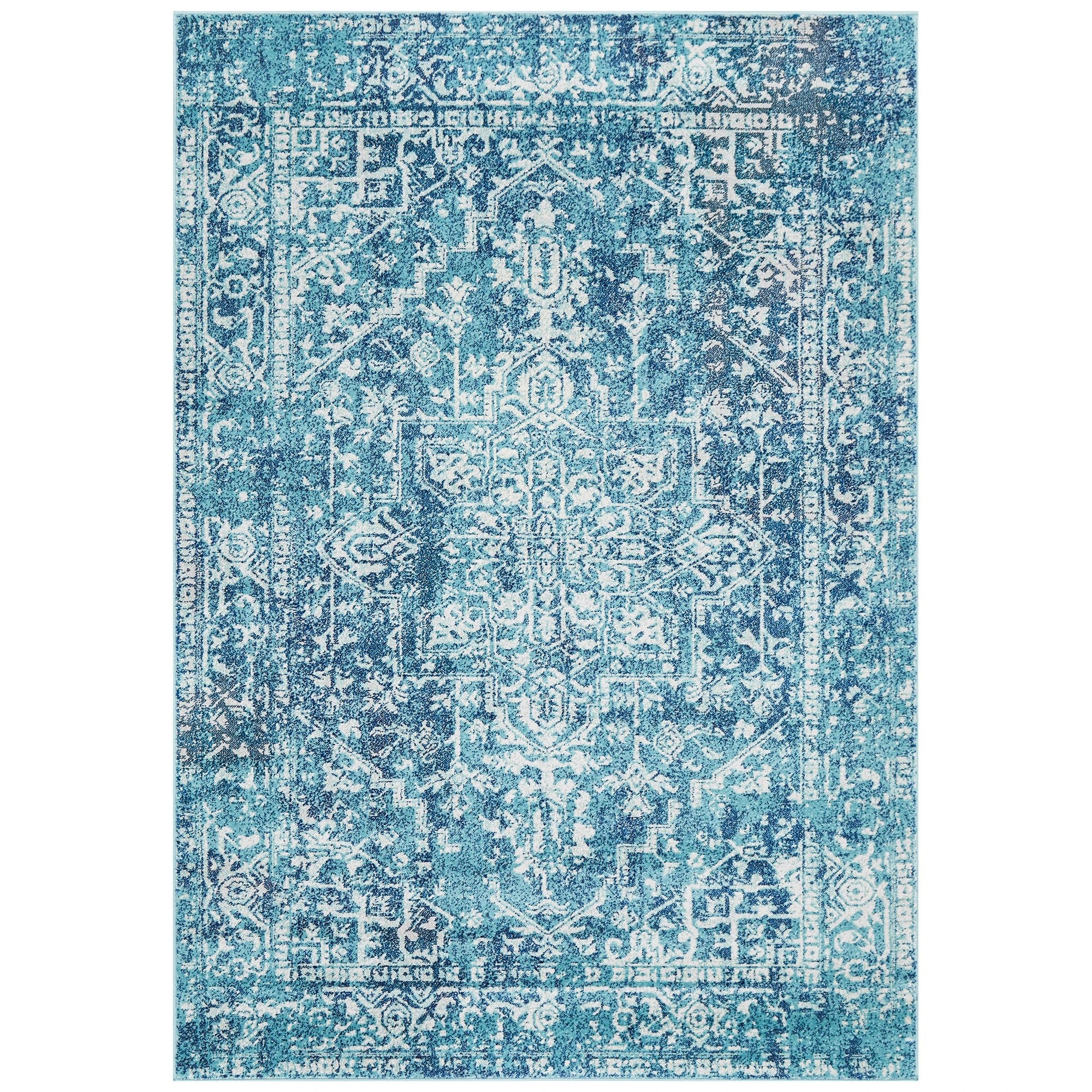 1 Common Ground Rugs Encore 253 330x240cm - Extra Large Floor Rug - Blue, 1 of 9