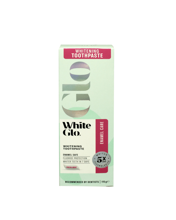 White Glo Enamel Care Whitening Toothpaste 115g - Fresh Mint