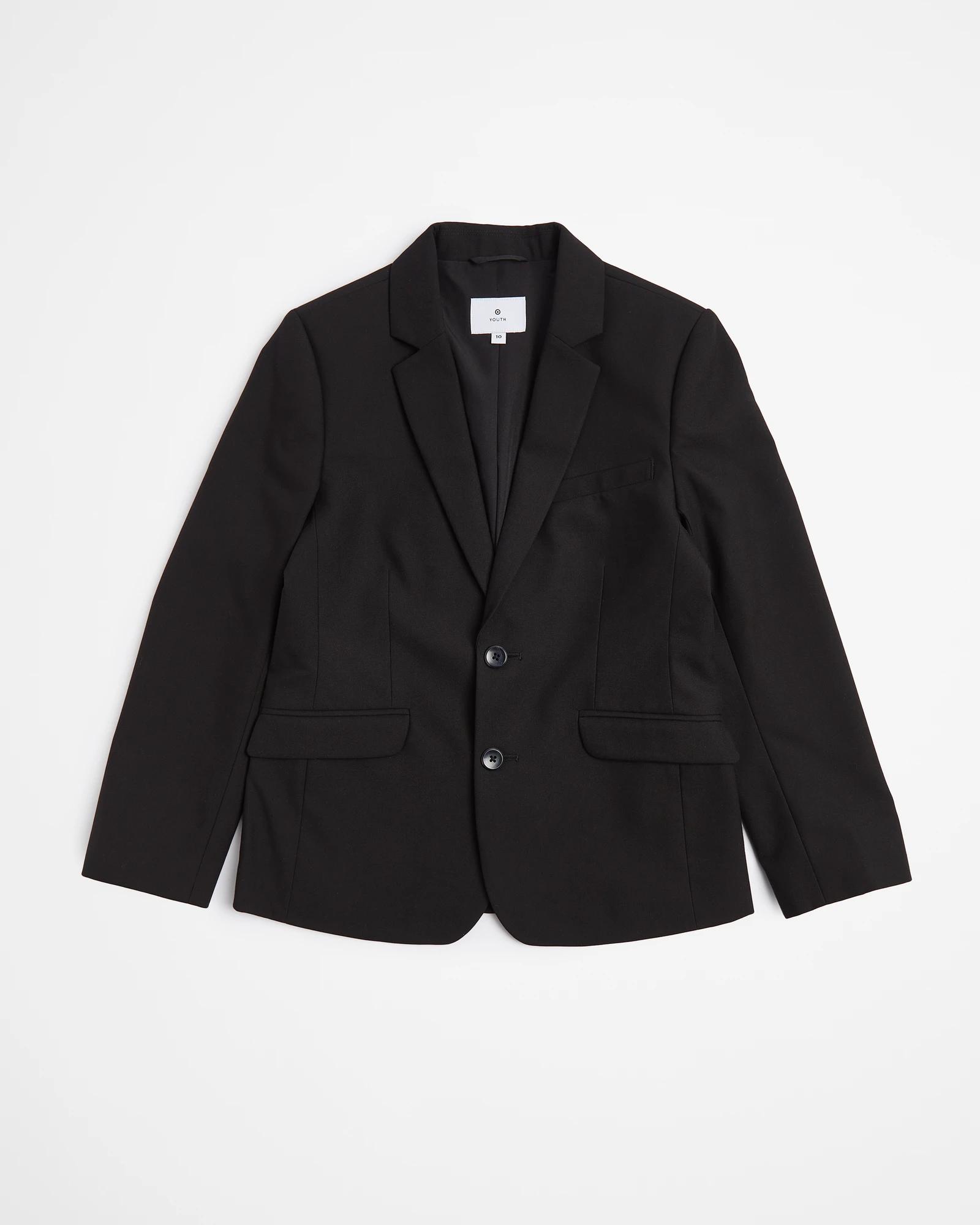 4 Target Youth Boys Suiting Jacket BLACK, 4 of 5