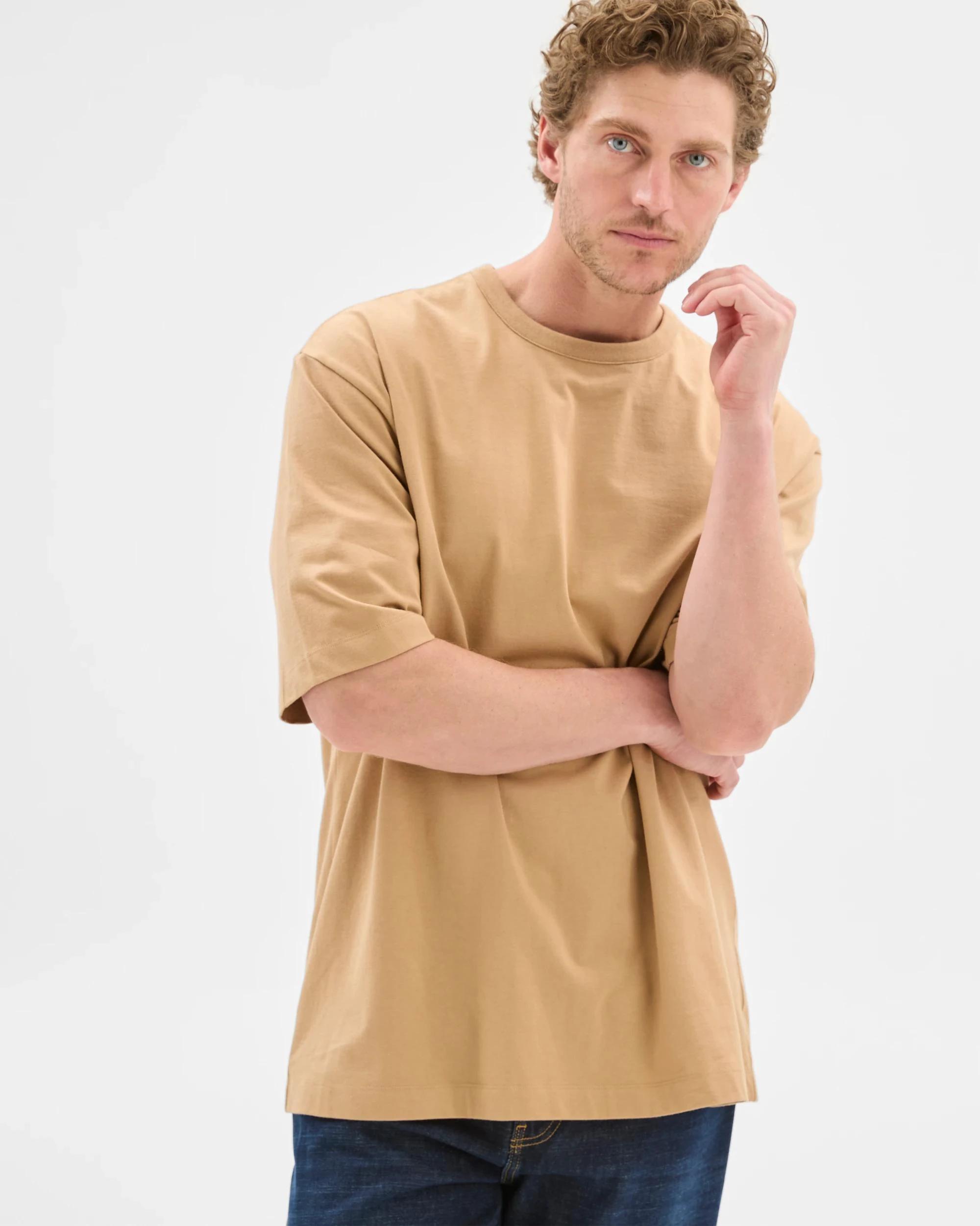 2 Target Australian Cotton Oversized T-Shirt SAND, 2 of 5