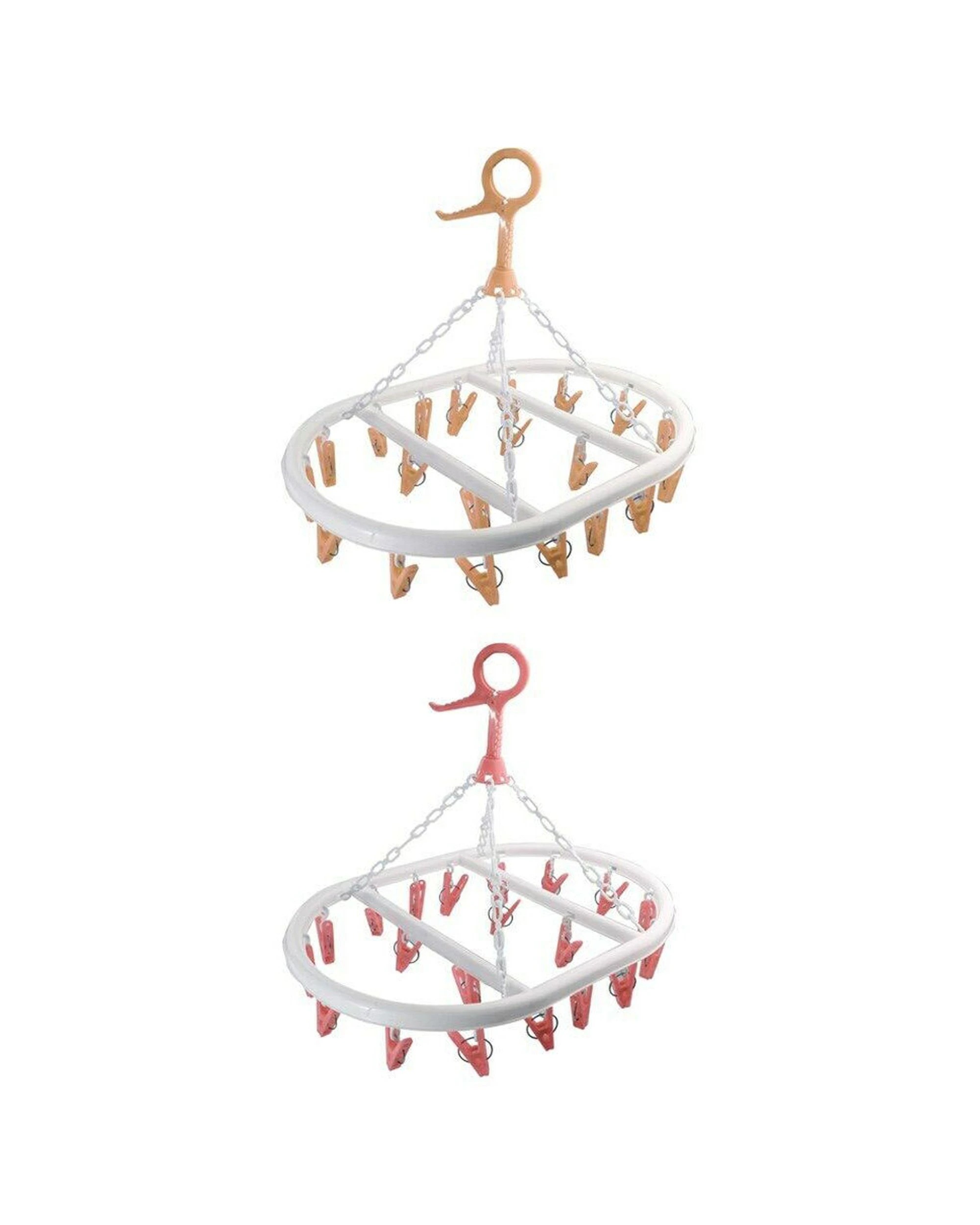 2 Boxsweden 20 Peg Hanging Dryer - Clothes Dryer - UV Stabilised - 2 Pack - Assorted, 2 of 6