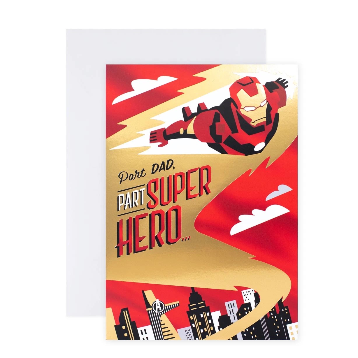 1 Connections from Hallmark Birthday Card - Part Dad, Part Super Hero, 1 of 4