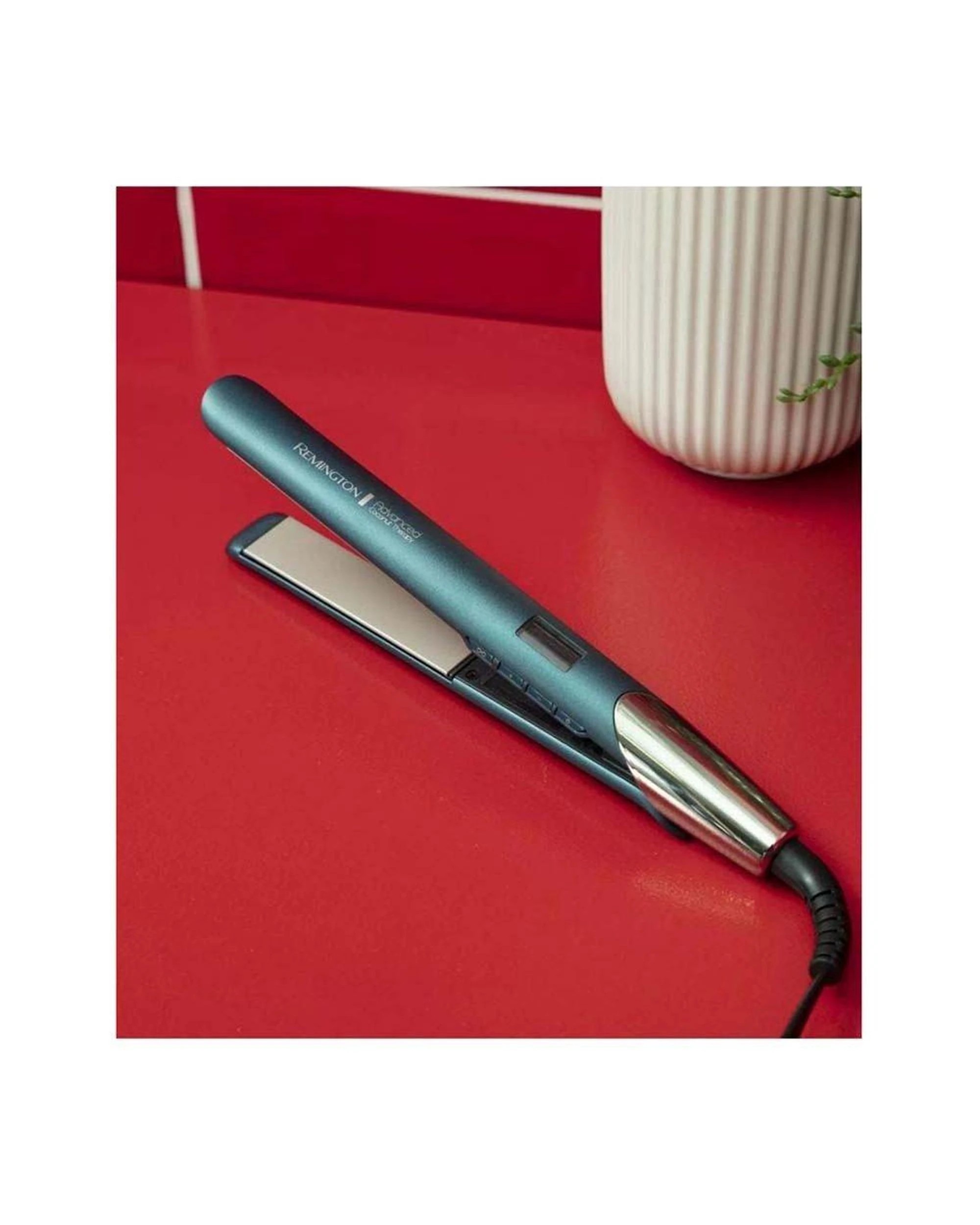 4 Remington Advanced Coconut Therapy Hair Straightener, 4 of 8