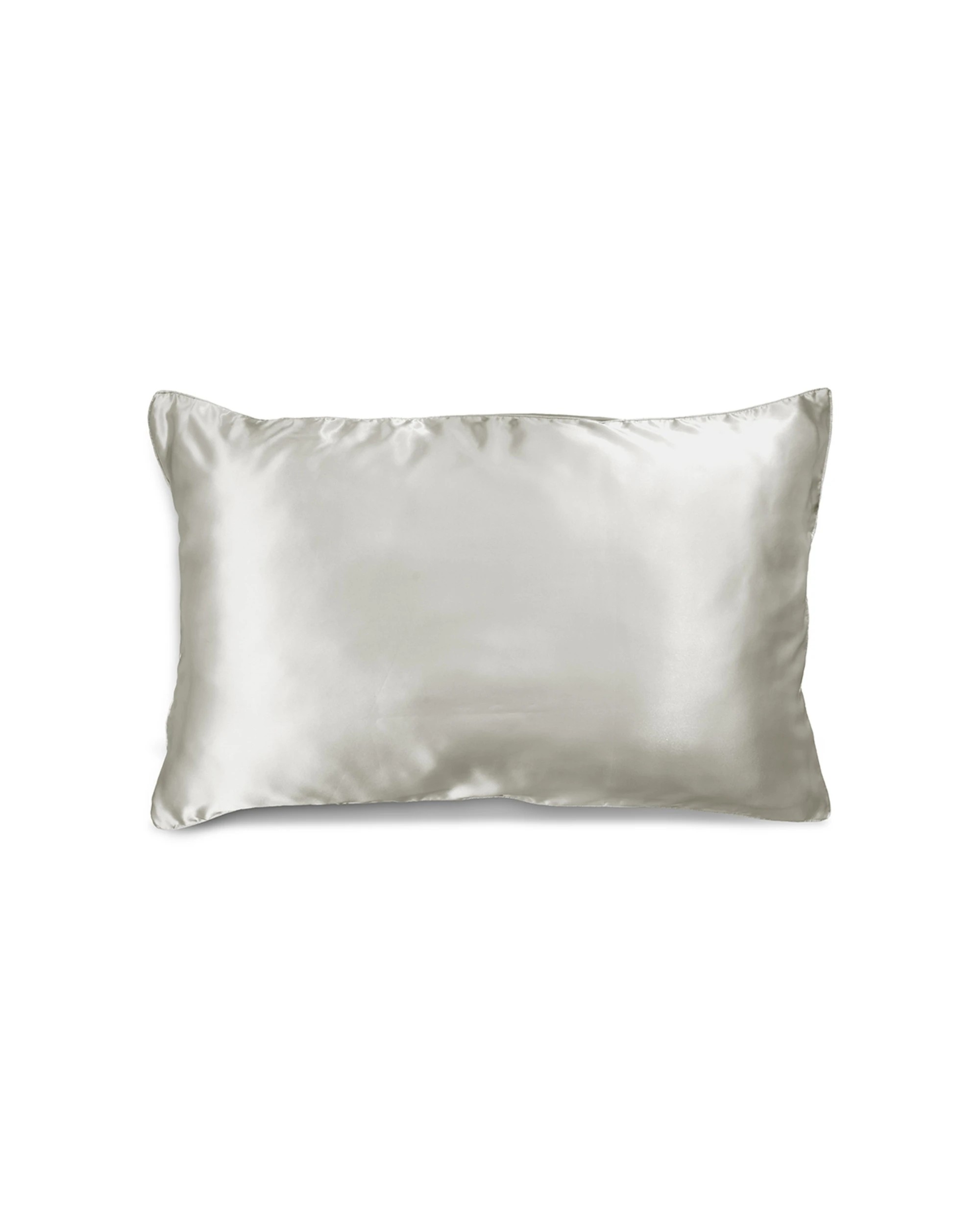 1 ARDOR Silk Pillow Case Mulberry Silk51x76cm PillowcaseSleep Pillow - Silver, 1 of 5