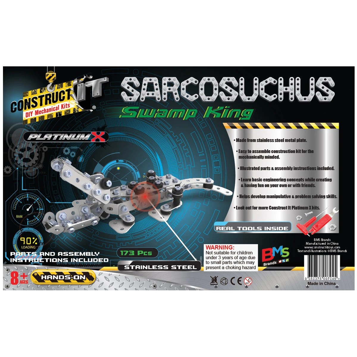 1 Construct-It Sarcosuchus - Swamp King, 1 of 5