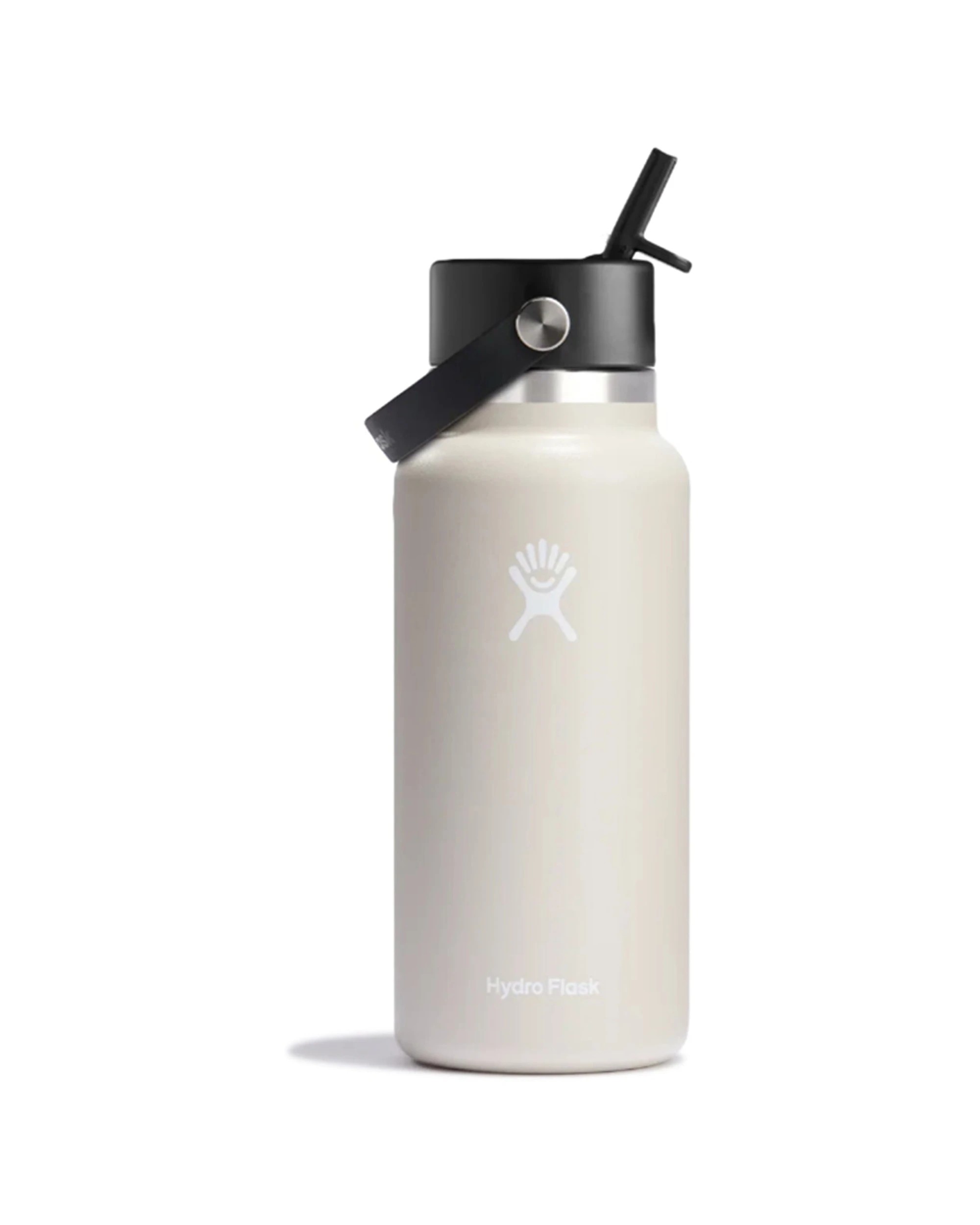 1 Hydro Flask Wide Flex Ergonomic Spout Lid Drink Bottle 946ml - Beige, 1 of 1