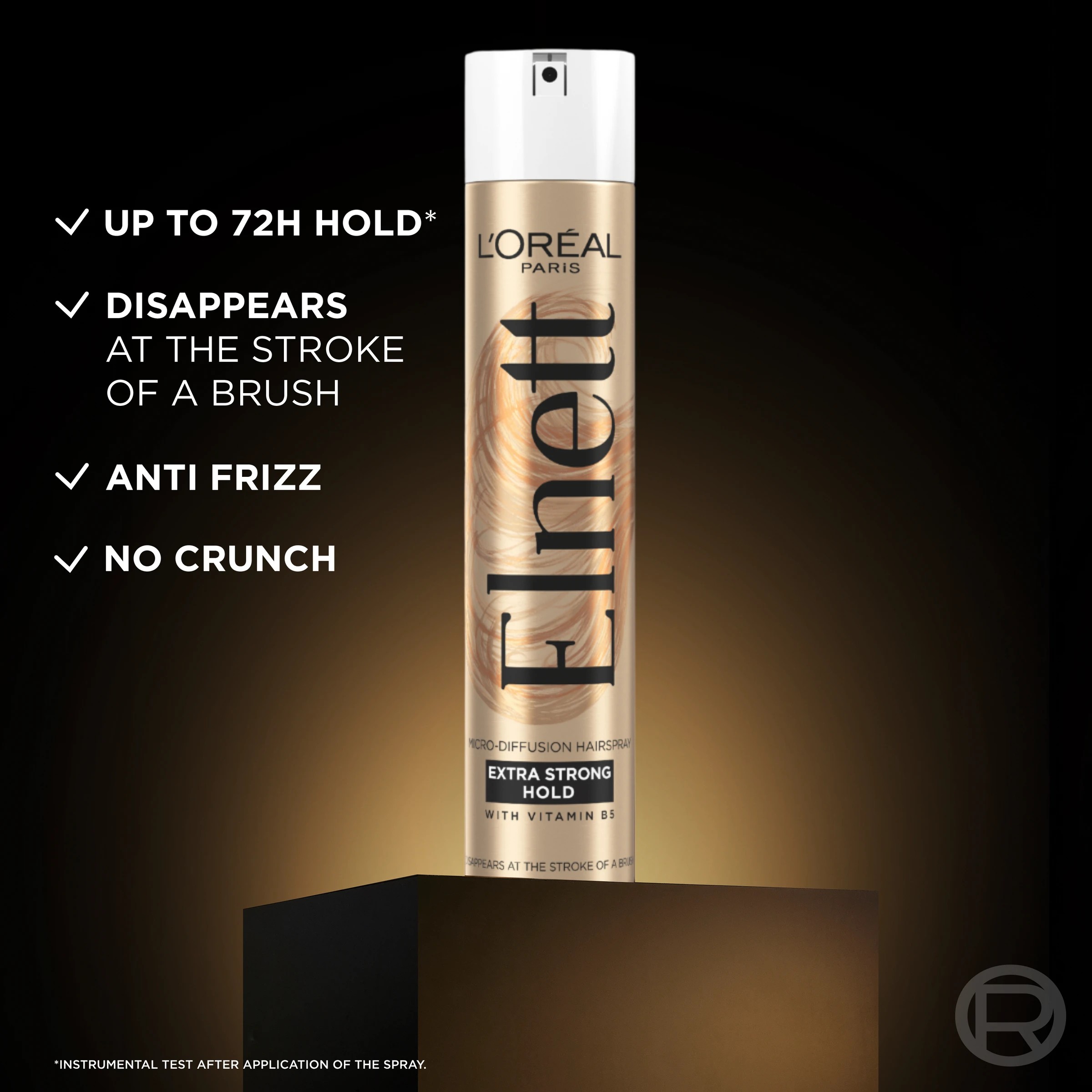 3 L?Oreal Paris Elnett Micro-Diffusion Hairspray 75ml - Extra Strong Hold, 3 of 3