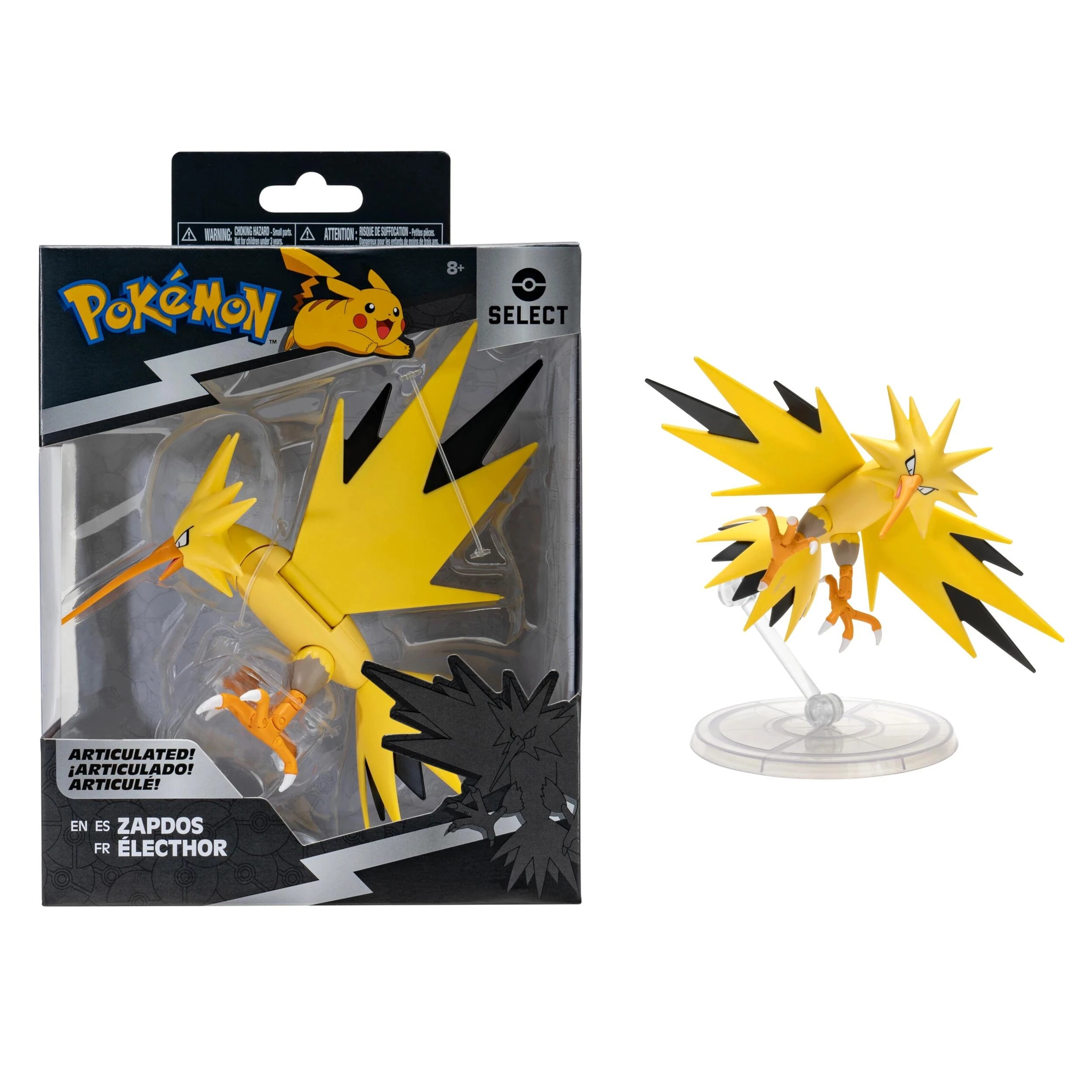 8 Pokemon Select Super Articulated 15cm Figure - Assorted, 8 of 8
