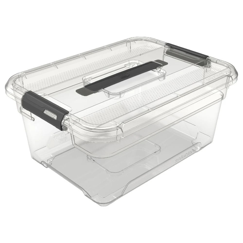 3 EZY Storage 13L Solutions+ Storage Container and Tray, 3 of 5