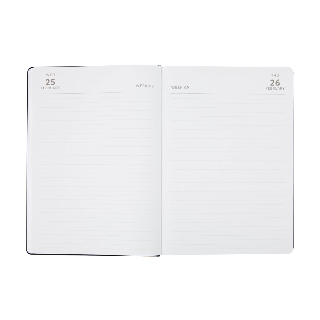 3 2026 Daily Diary - Black, 3 of 8